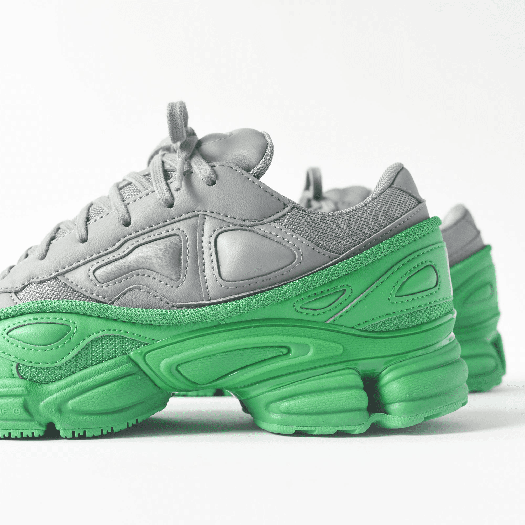 adidas by Raf Simons Ozweego - Grey / Green — Image 2