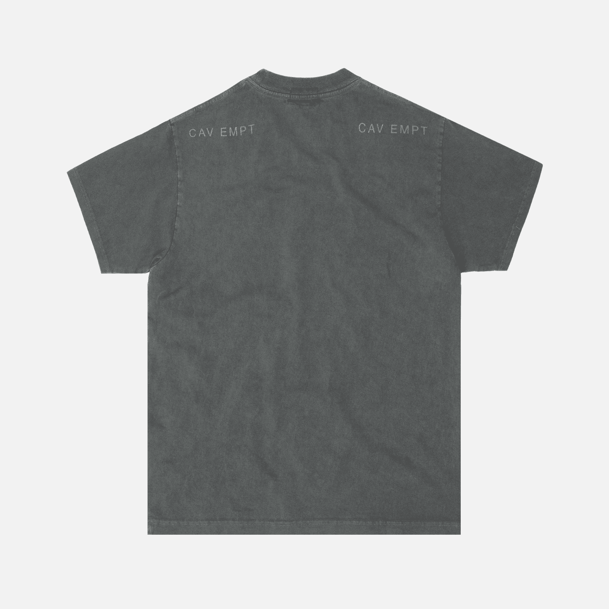 Cav Empt Overdye Little Hall Tee - Charcoal — Image 2