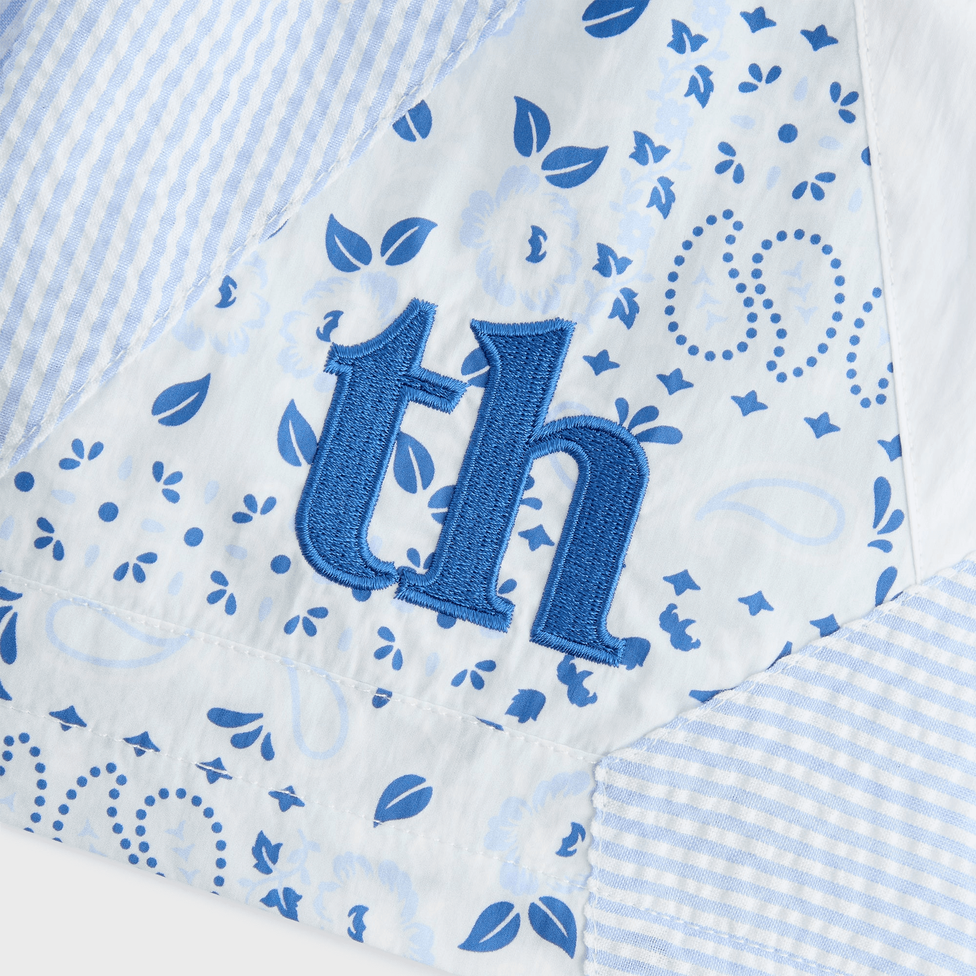Kith Kids Patchwork Turbo Short - Larimar — Image 2