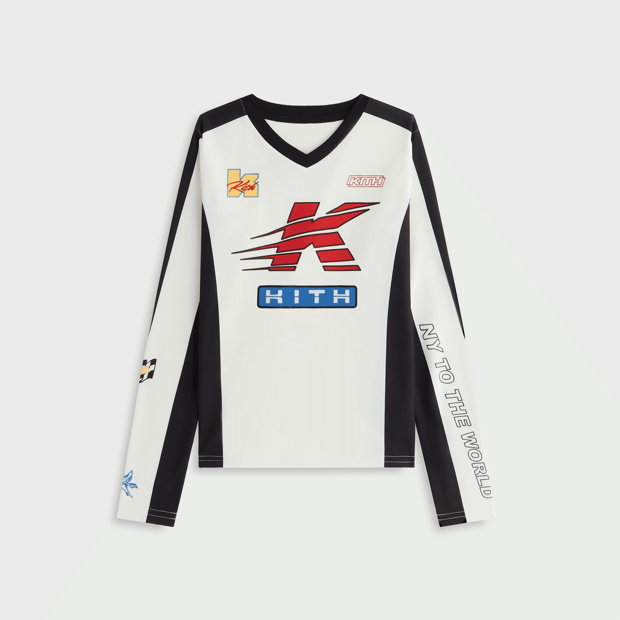 Kith Kids Ridley Speed Logo Shirt - Sandrift
