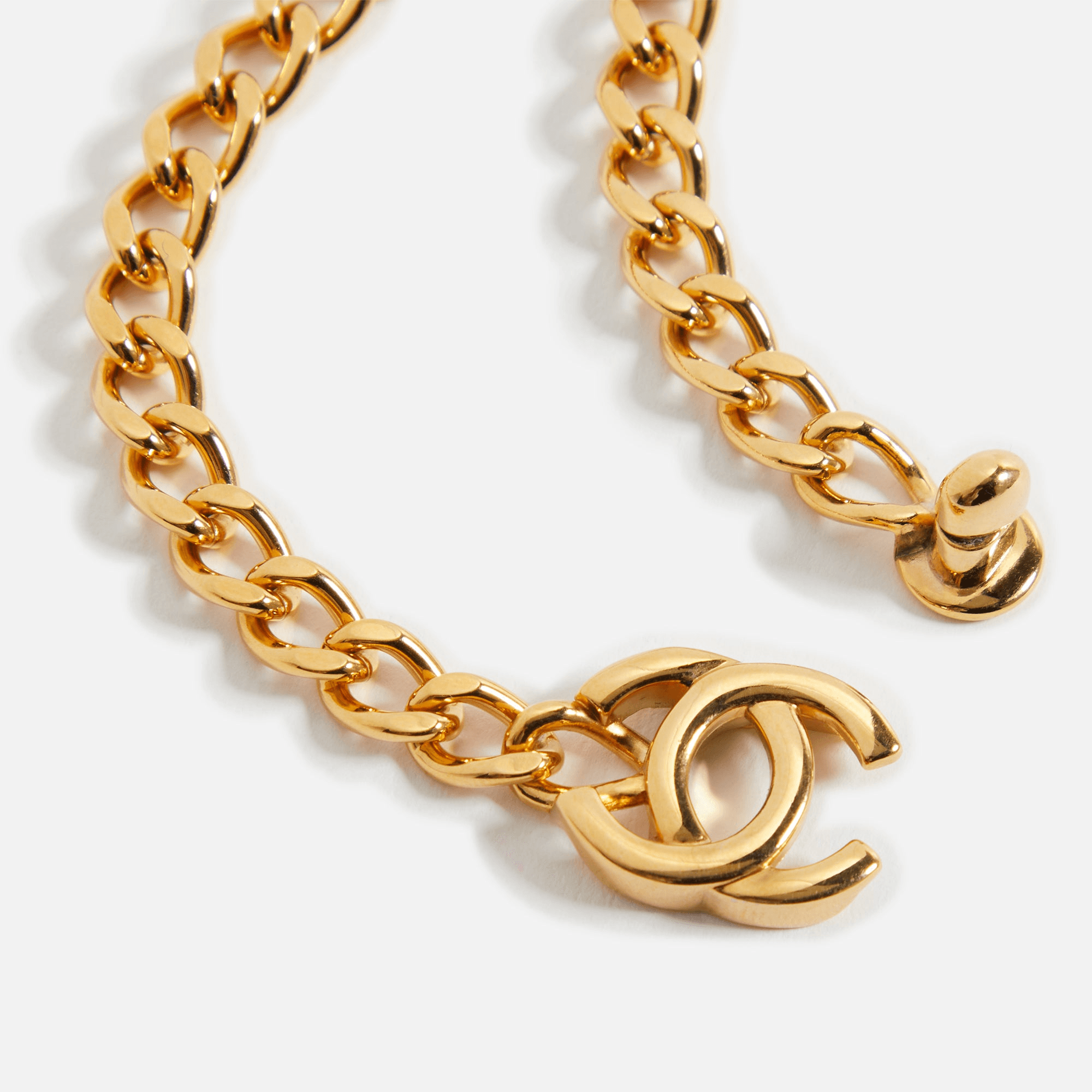 WGACA x Chanel Turnlock Bracelet - Gold — Image 2