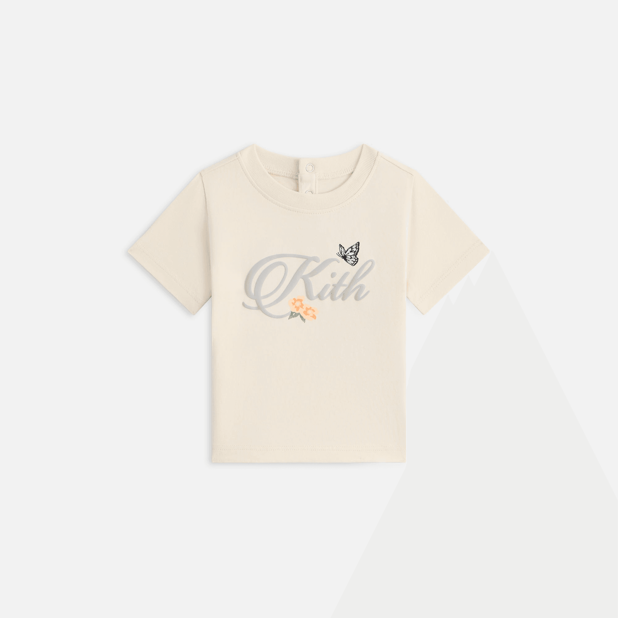 Kith Baby Script Tee - Sandrift