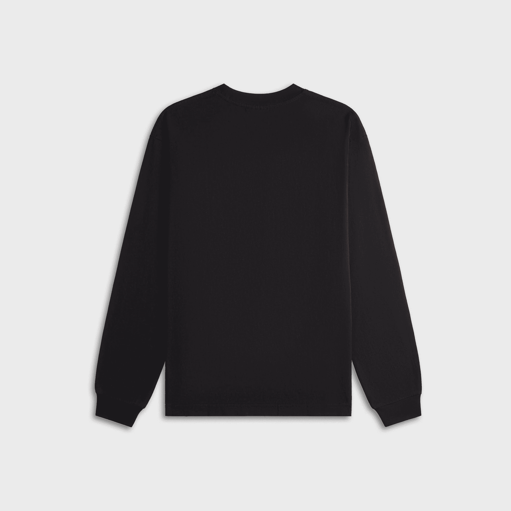 Metalwood Word Long Sleeve Tee - Black — Image 3