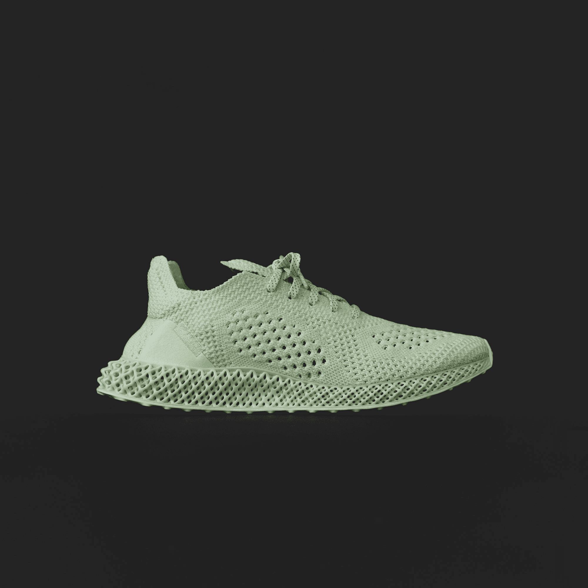 adidas x Daniel Arsham Future Runner 4D - Aero Green — Image 7