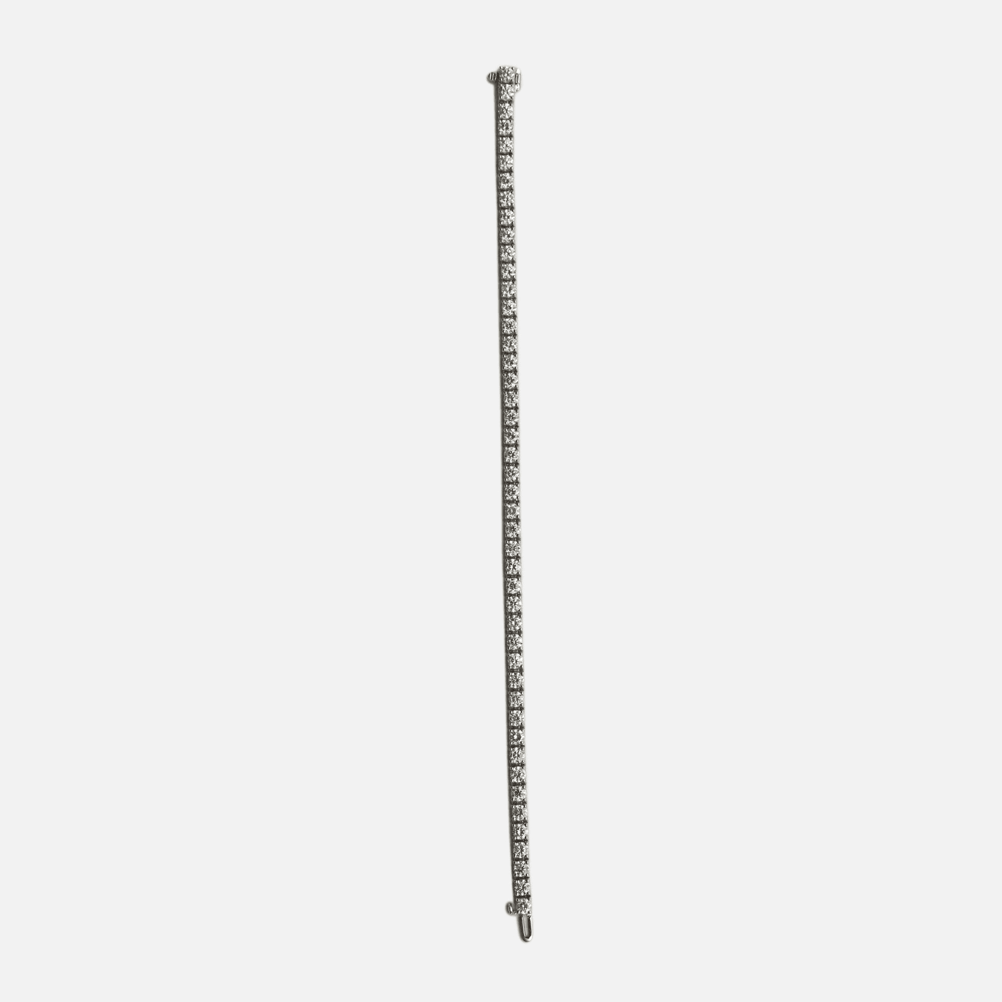 Greg Yuna 20 Pointer Tennis Bracelet - White Gold