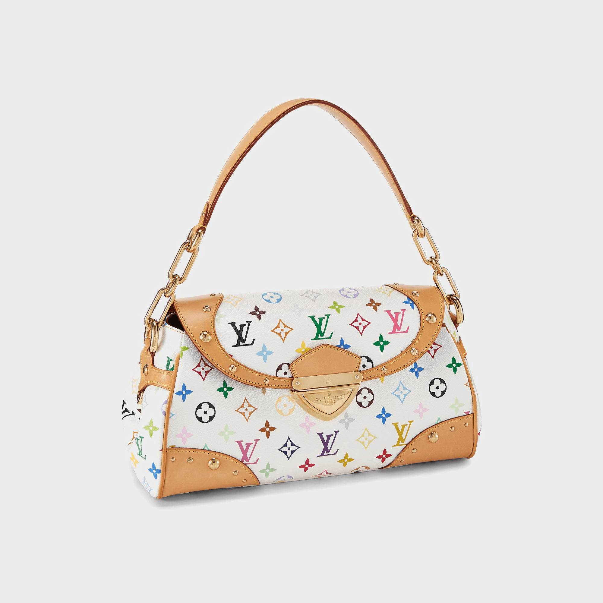 WGACA Louis Vuitton Multi Beverly Mm - White — Image 2
