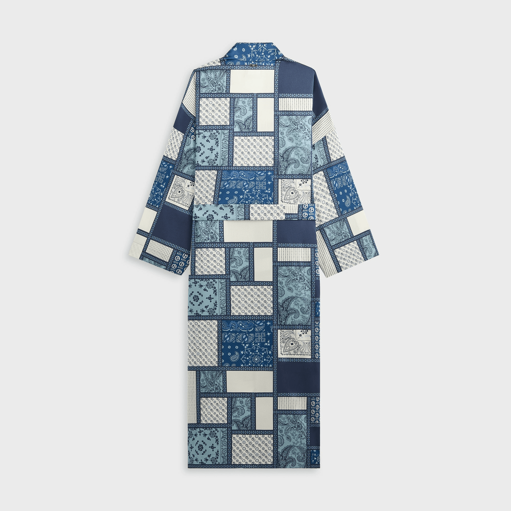 Giorgio Armani & Kith Women Hammered Silk Kimono - Nocturnal — Image 5