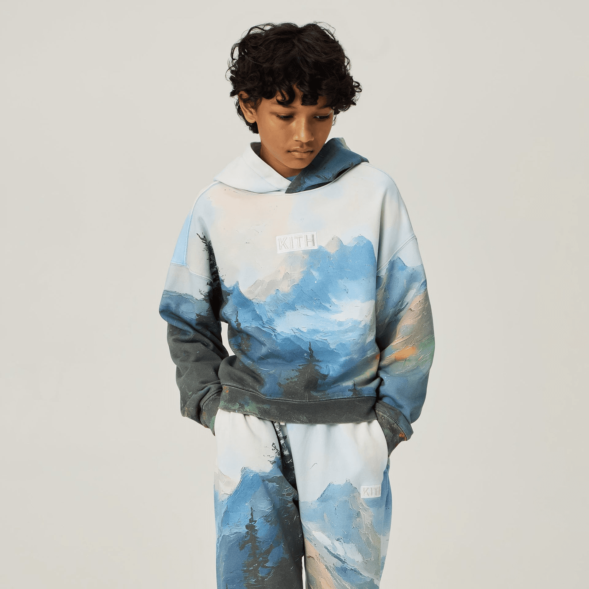 Kith Kids Printed Scenic Nelson Hoodie - Multi — Image 5