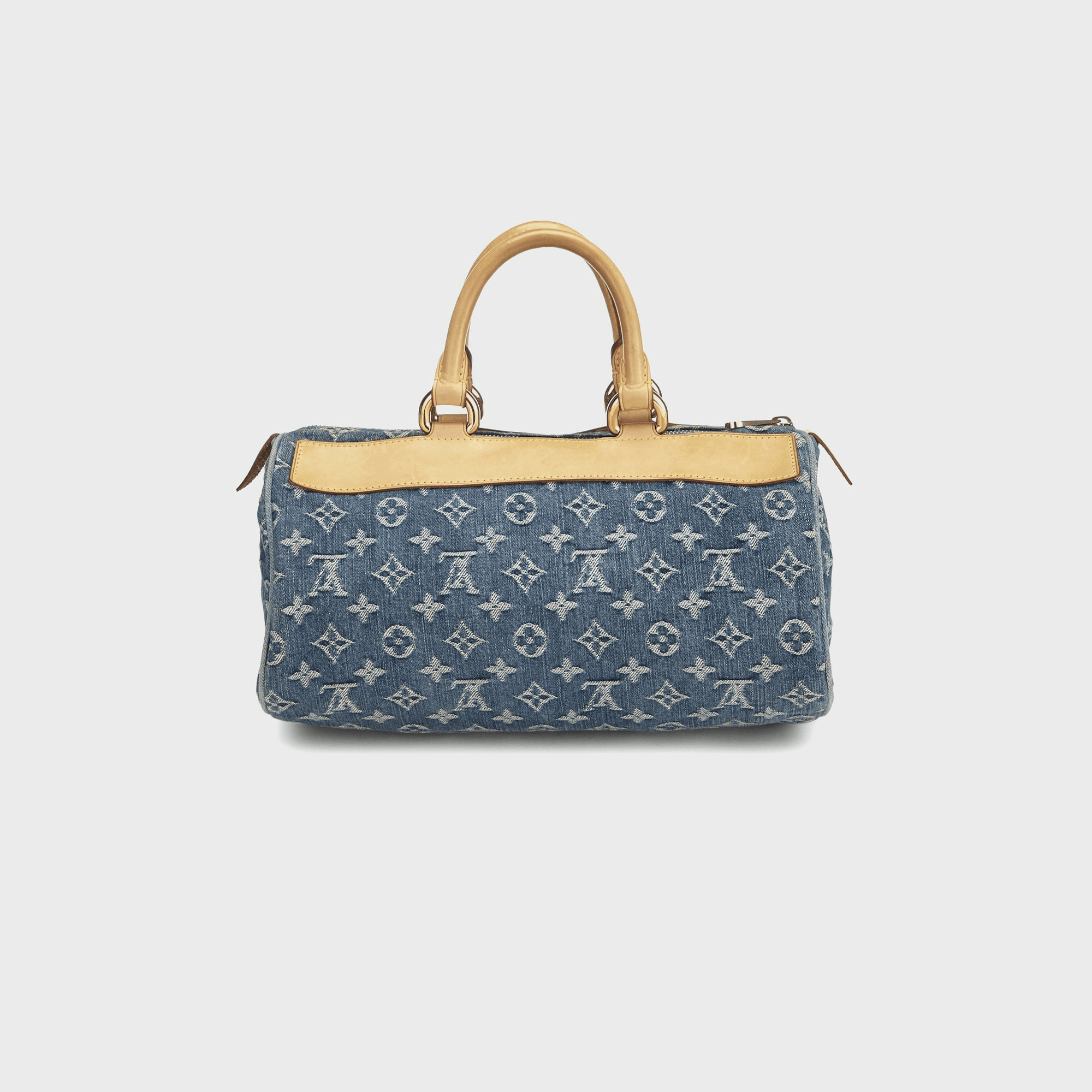 WGACA Louis Vuitton Denim Neo Speedy - Blue — Image 3