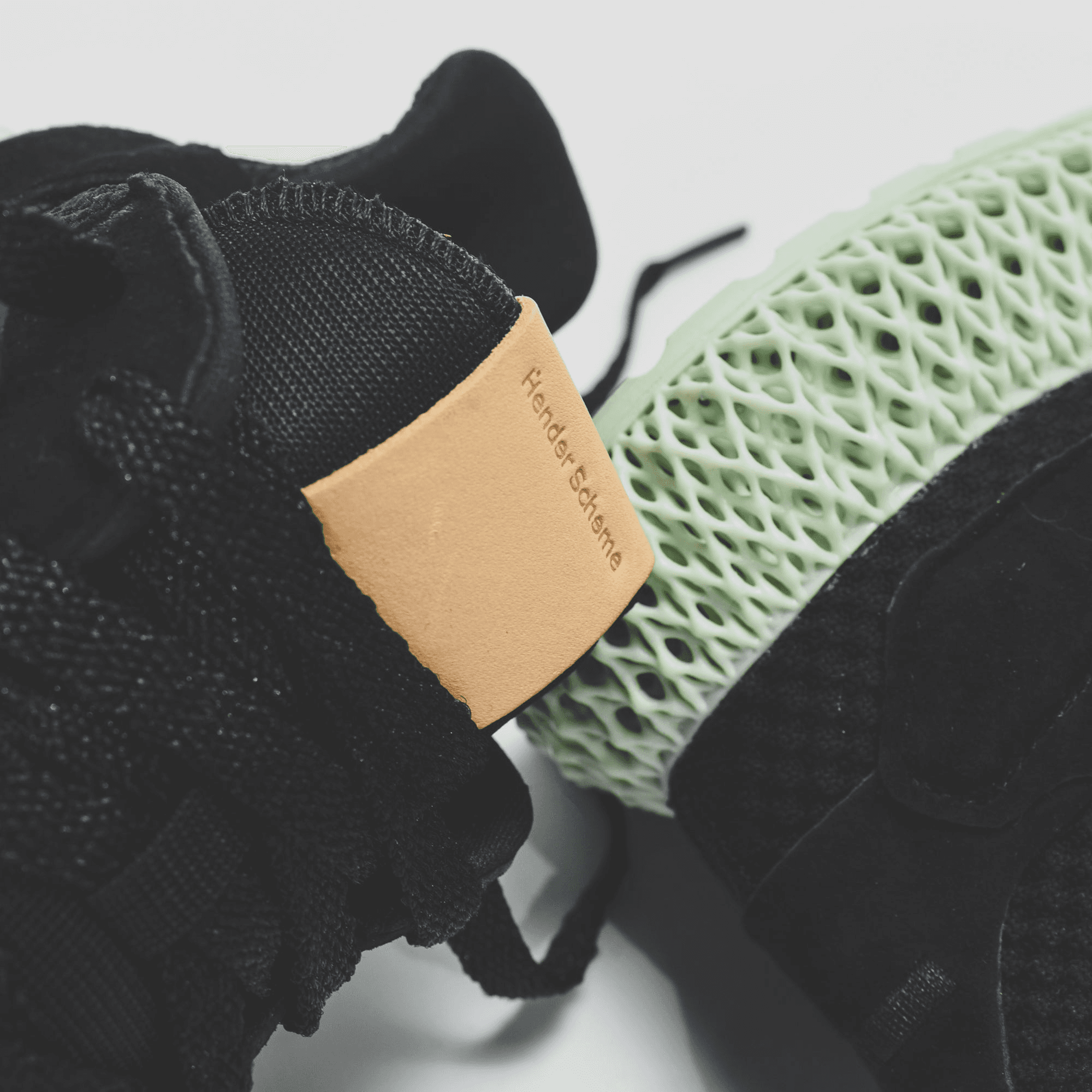 adidas Consortium x Hender Scheme ZX 4000 4D - Black — Image 2