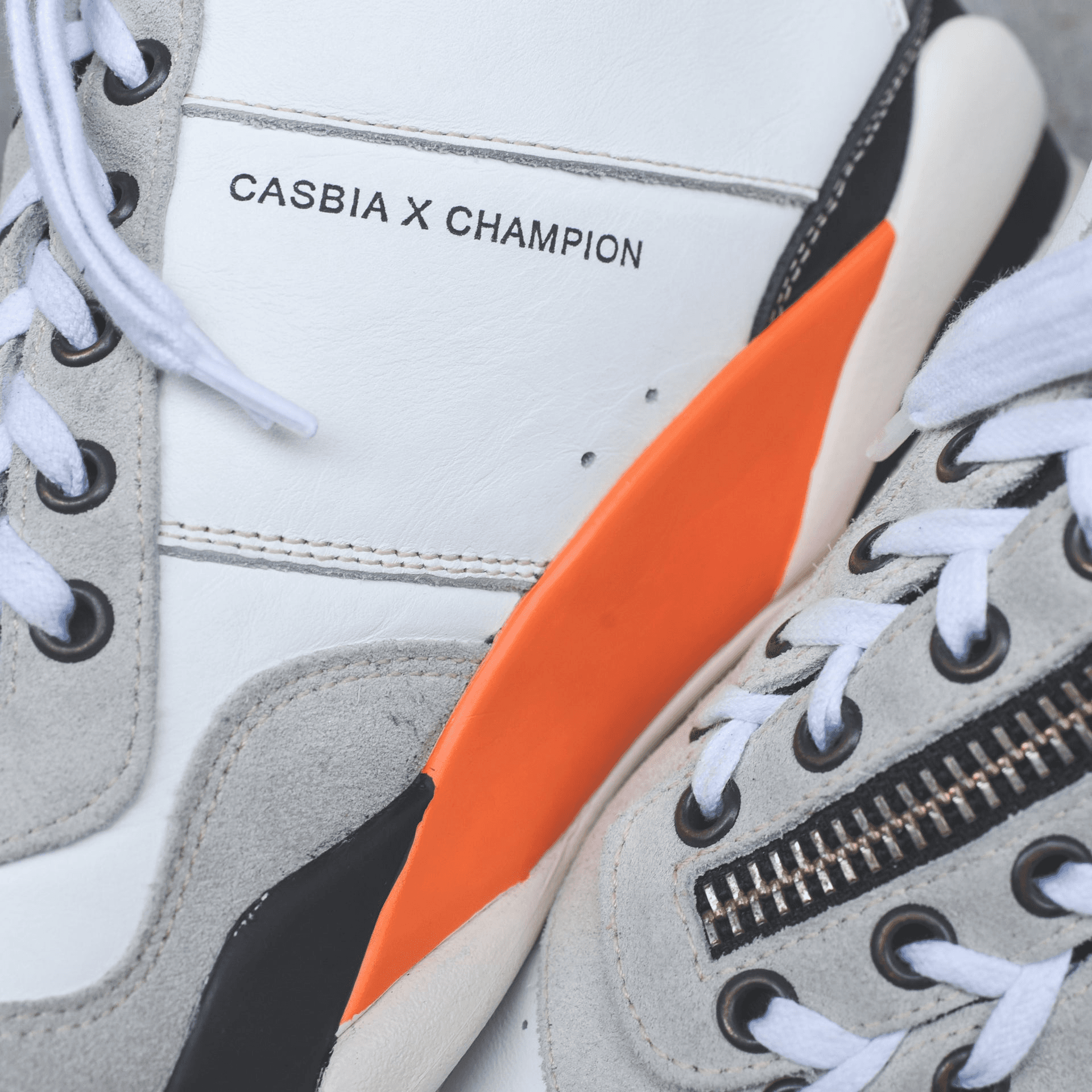 Casbia x Champion AWOL Atlanta Free Agent - White / Grey — Image 3