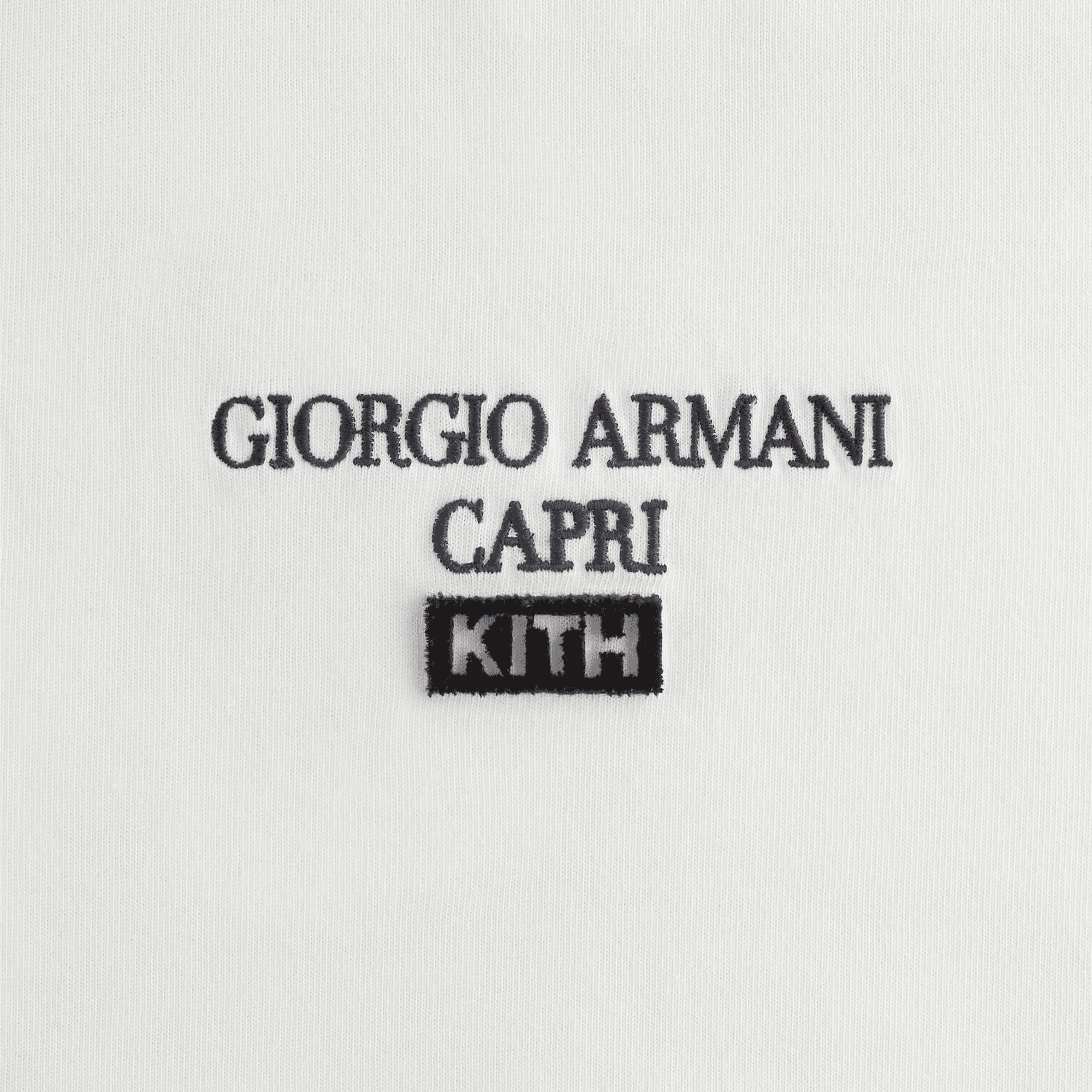 Giorgio Armani & Kith Women Capri Mulberry Tee - Wihte — Image 3