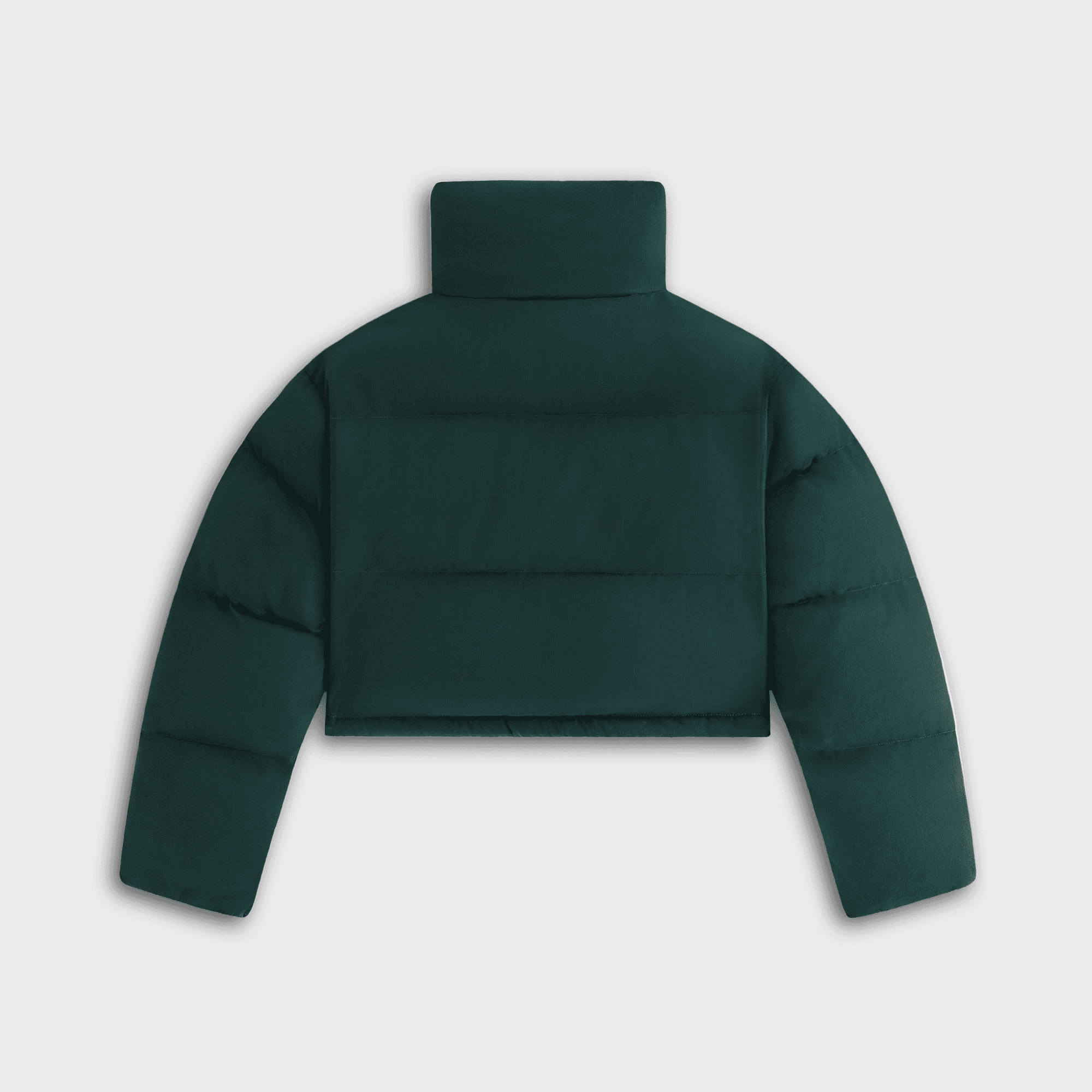 Kith Women Shae Cropped Denim Puffer - Stadium — Image 5