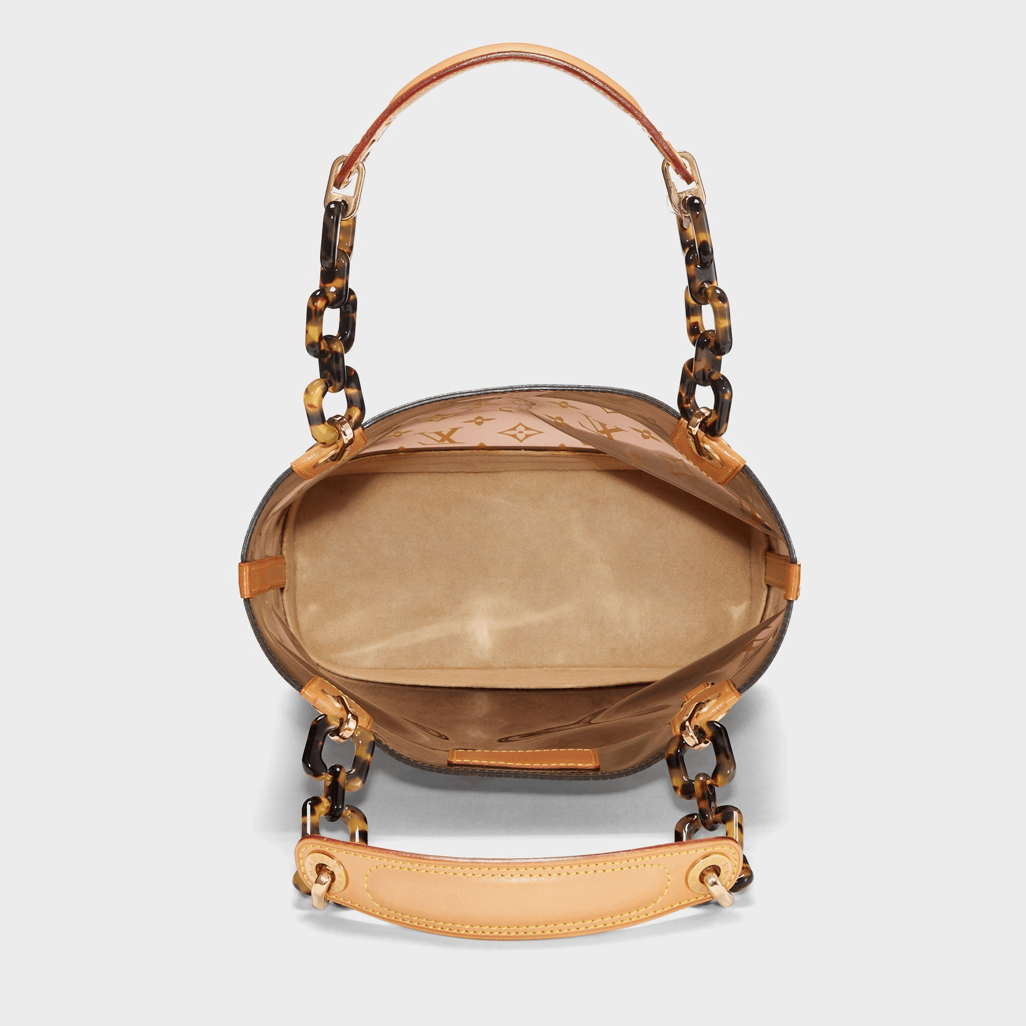 WGACA Louis Vuitton Vinyl Cabas Ambre PM - Brown — Image 2