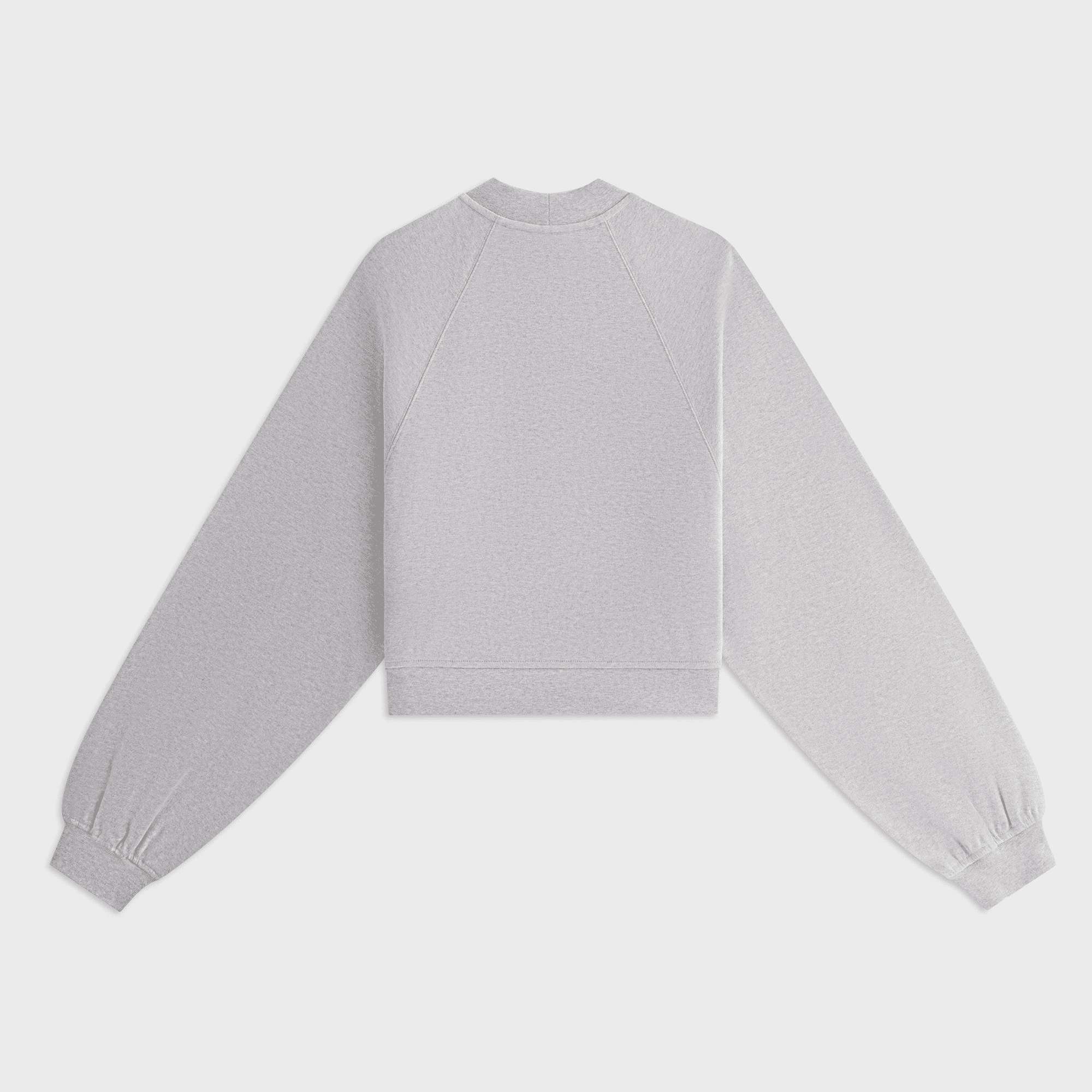 Kith Women Isley Mockneck Crewneck - Cool Heather Grey — Image 4
