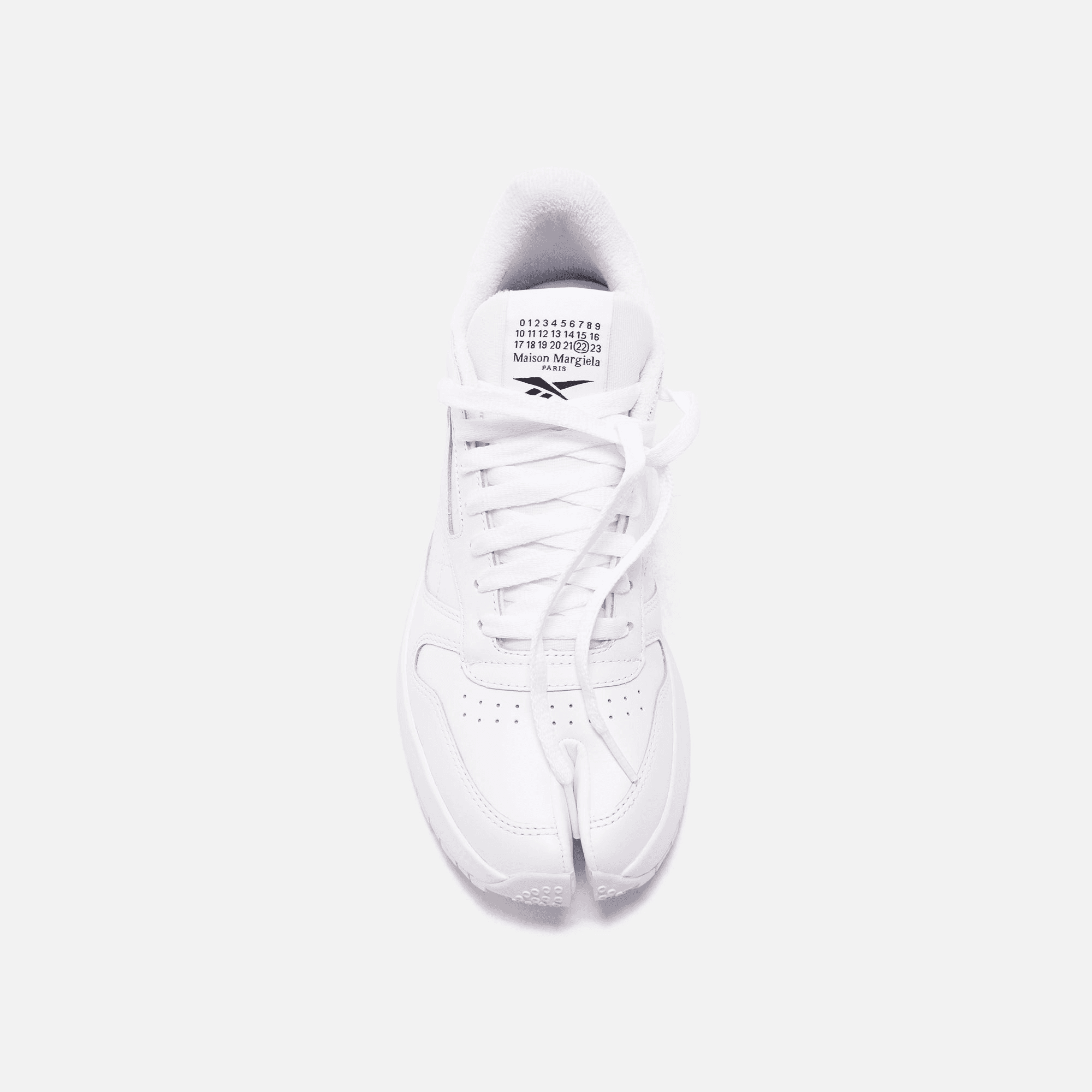 Reebok x Margiela Classic Leather Tabi - White — Image 5