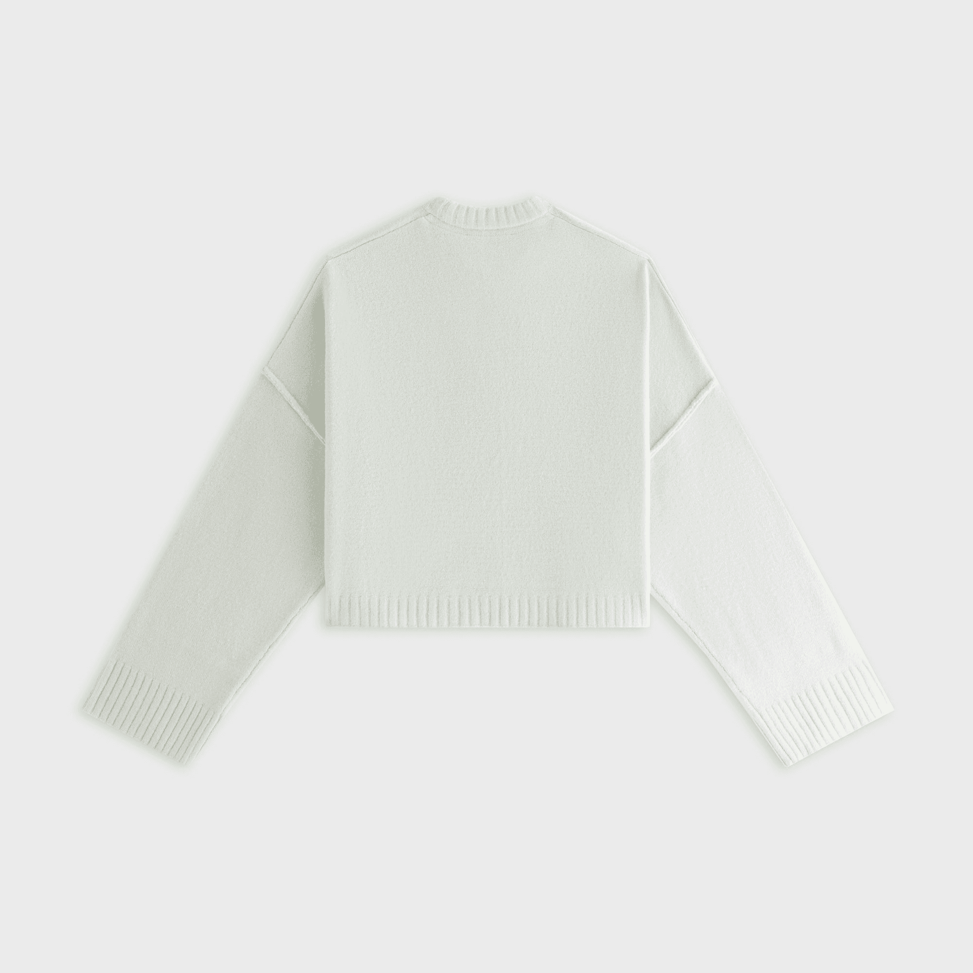 Kith Women Freja Cropped Sweater - Powder — Image 4