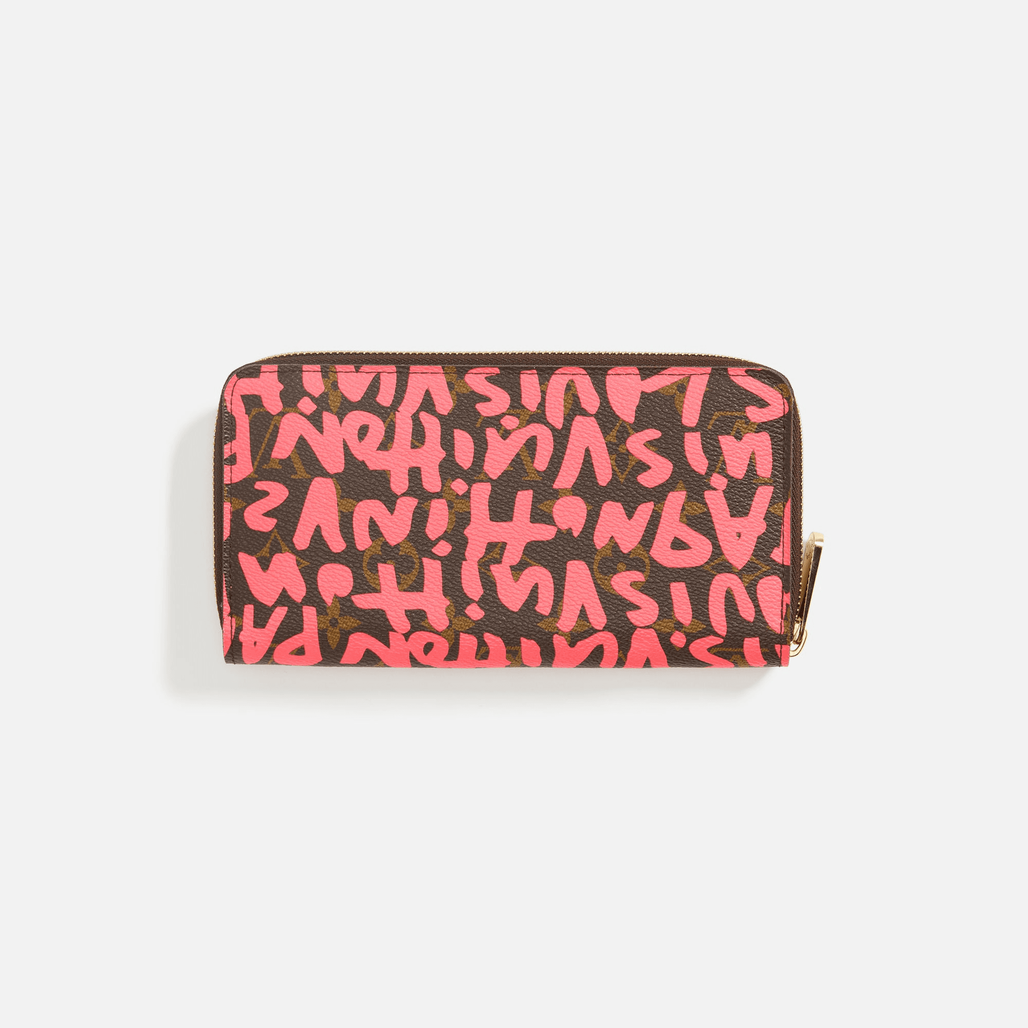 WGACA Louis Vuitton x Stephen Sprouse Zippy Continental Wallet - Pink — Image 2