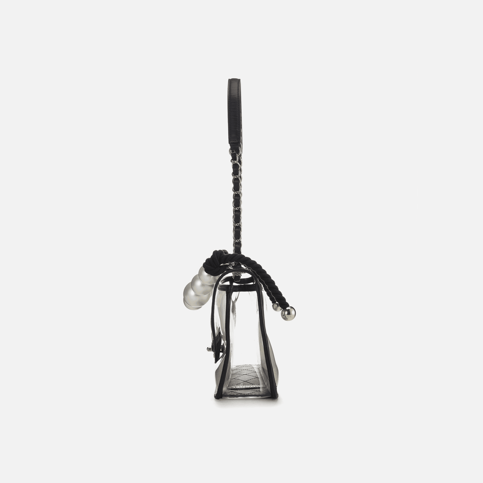 WGACA Chanel Sand By The Sea Flap Medium - Black Vinyl — Image 6