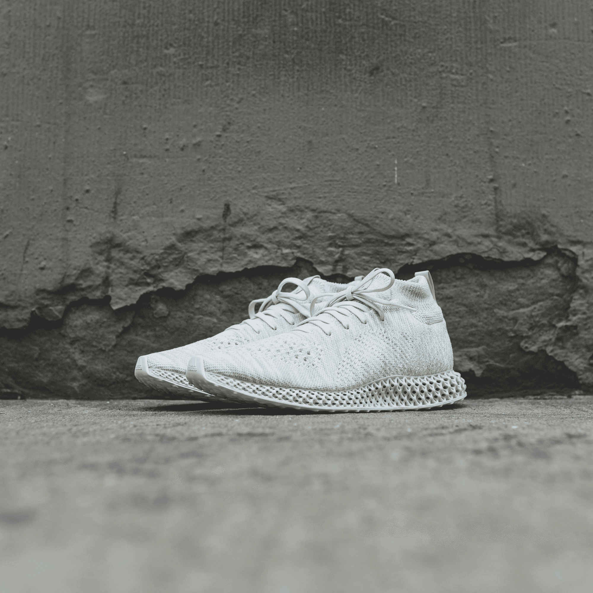 adidas Consortium Runner Mid 4D - White — Image 4