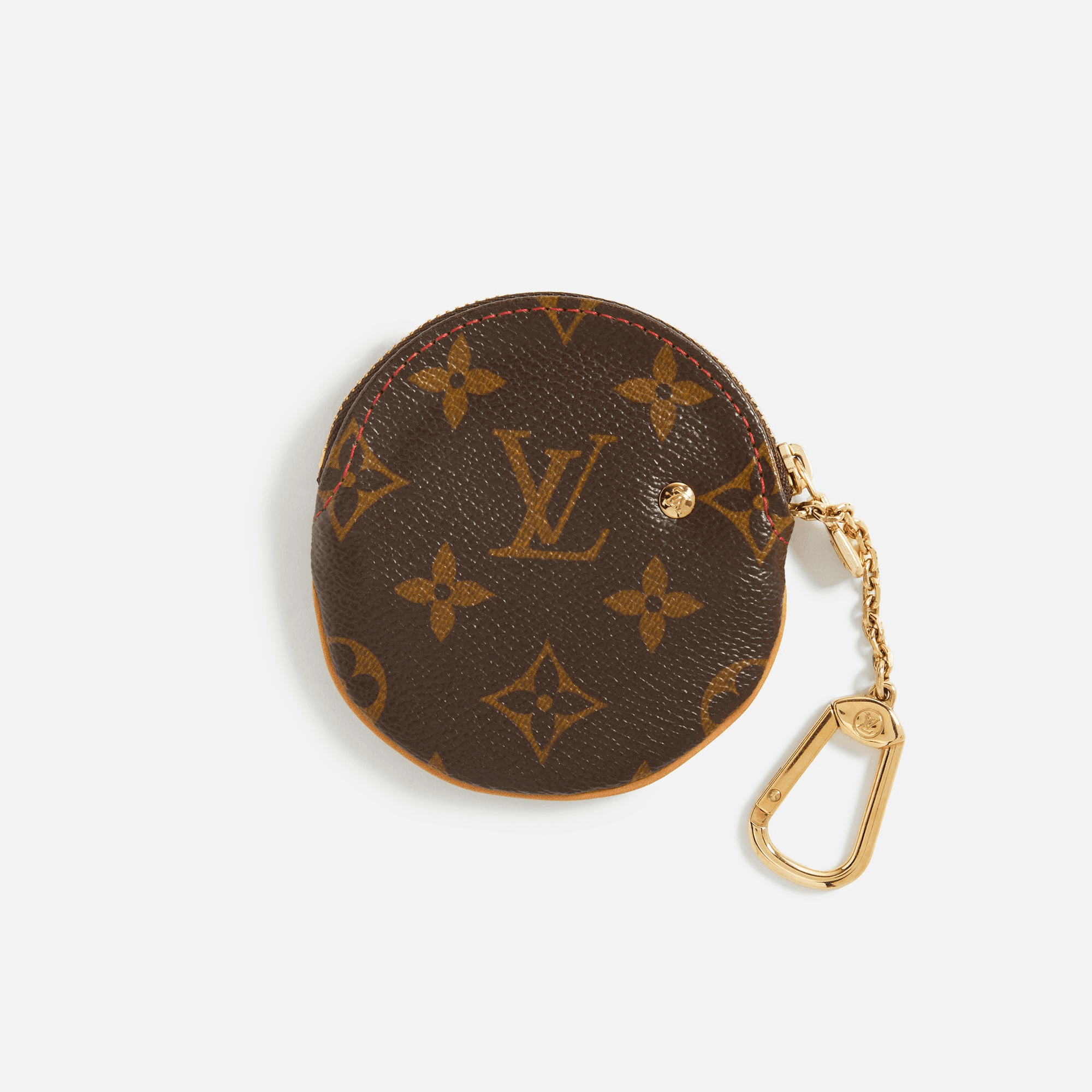 WGACA Louis Vuitton Murakamni Cherry Porte Monnaie Round Coin Purse - Brown — Image 2