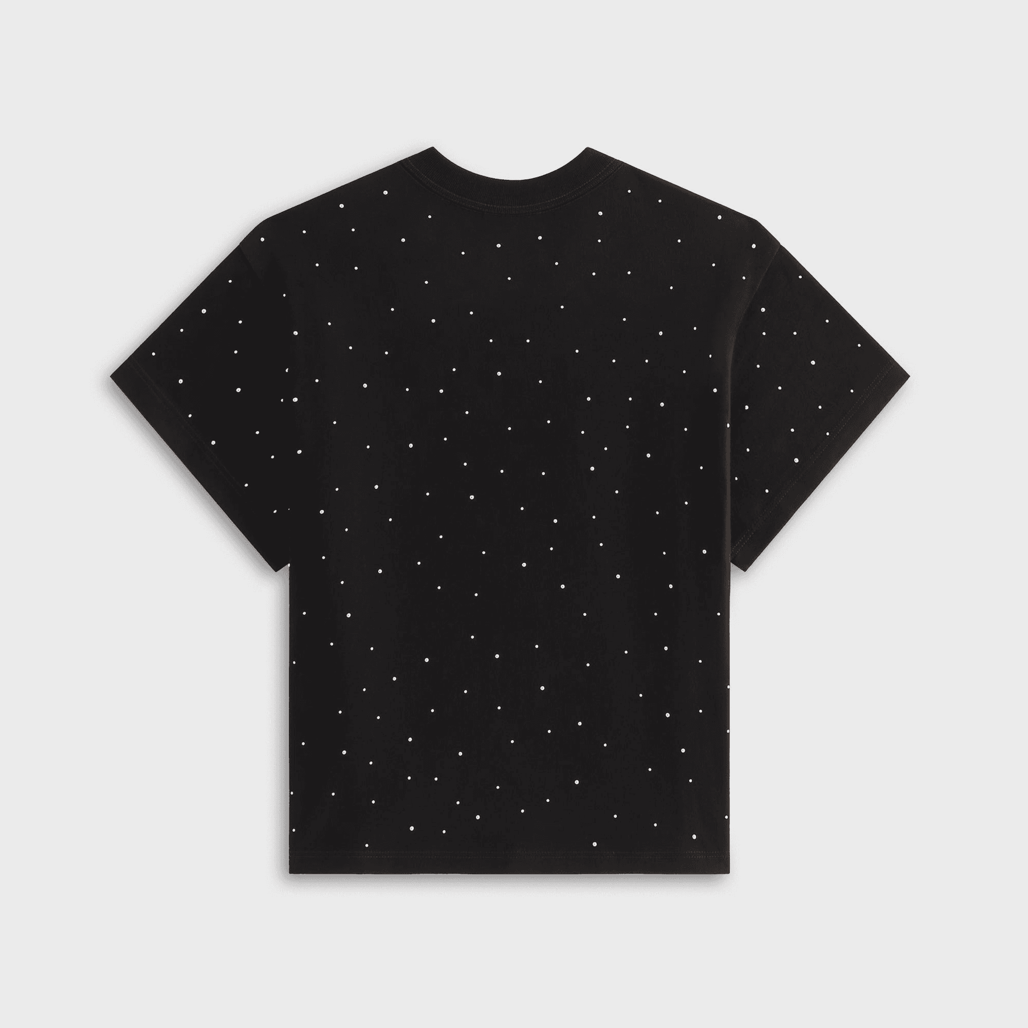 Kith Women Mulberry Vintage Studded Crest Tee - Black — Image 5