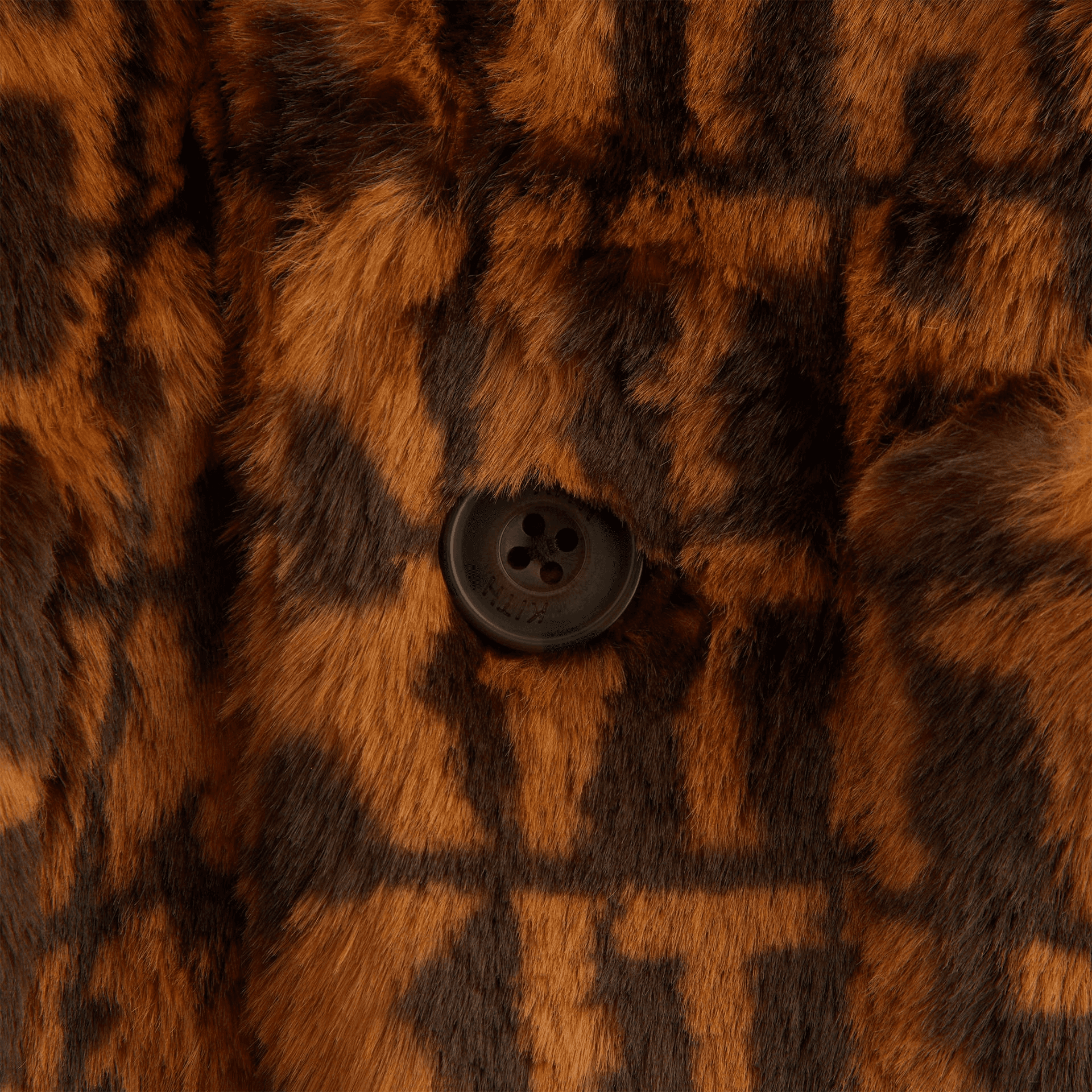 Kith Kids Faux Fur Monogram Royce Coat - Legacy — Image 2