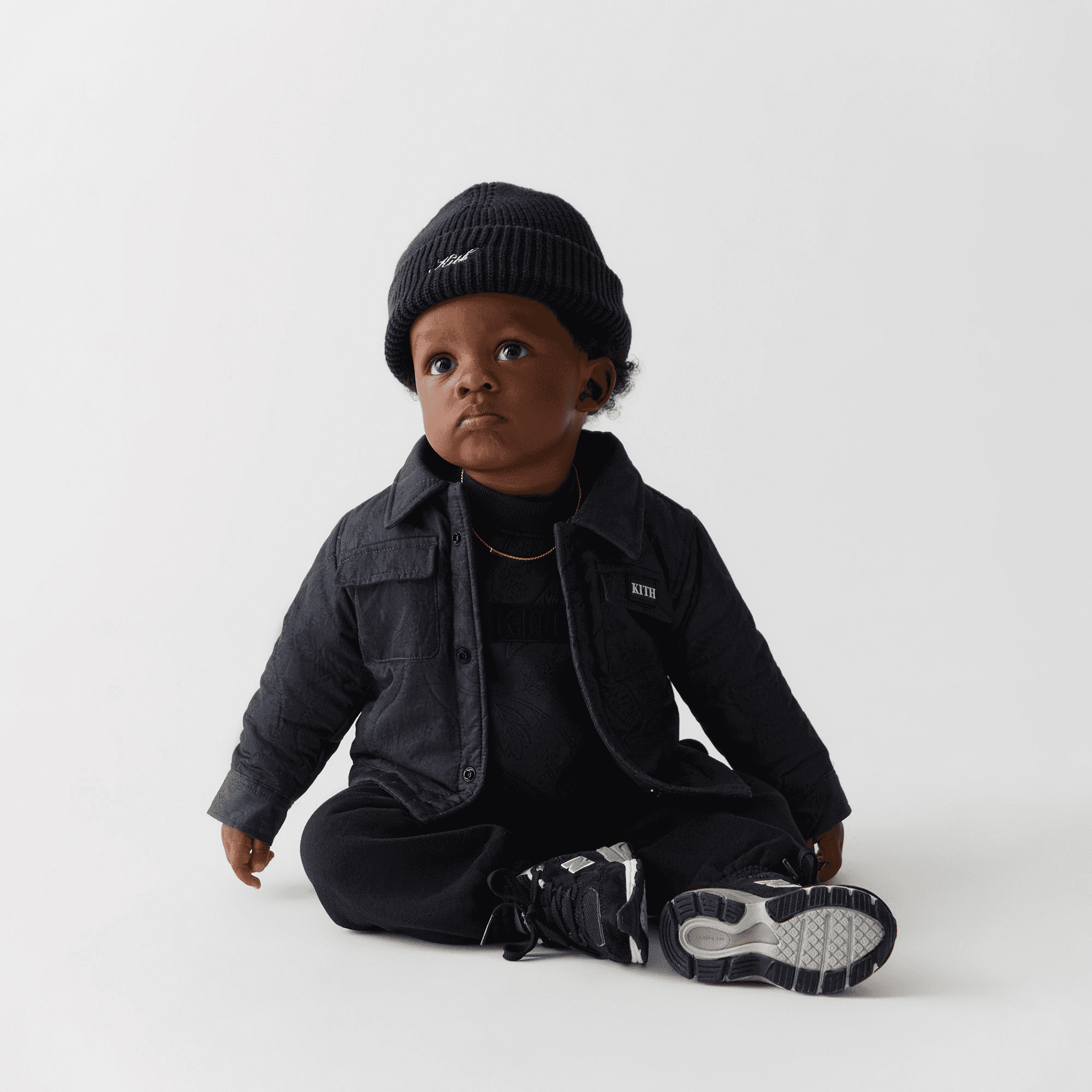 Kith Baby Nelson Sweatpant - Black — Image 4
