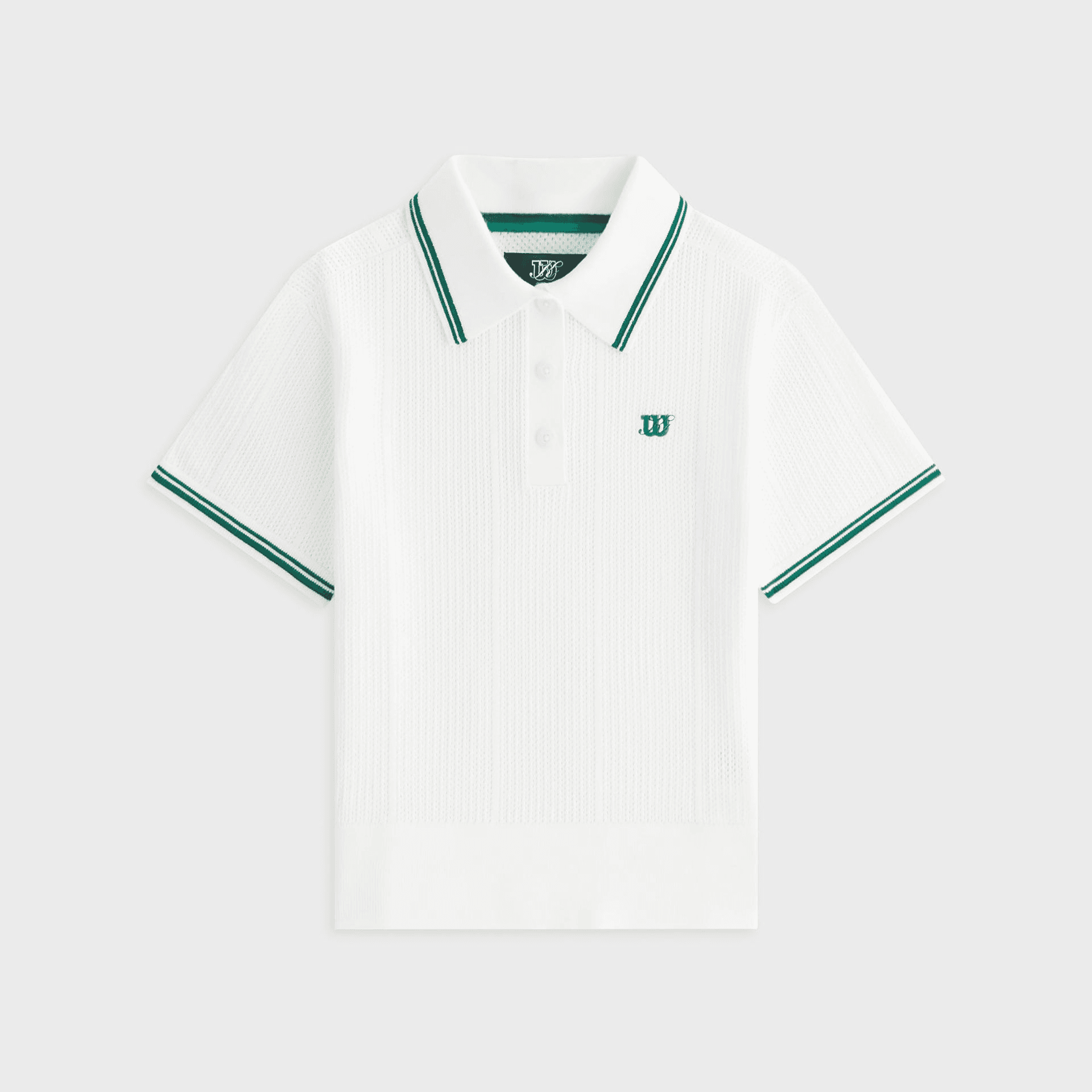 Kith Women for Wilson Essex Sweater Polo - White — Image 5