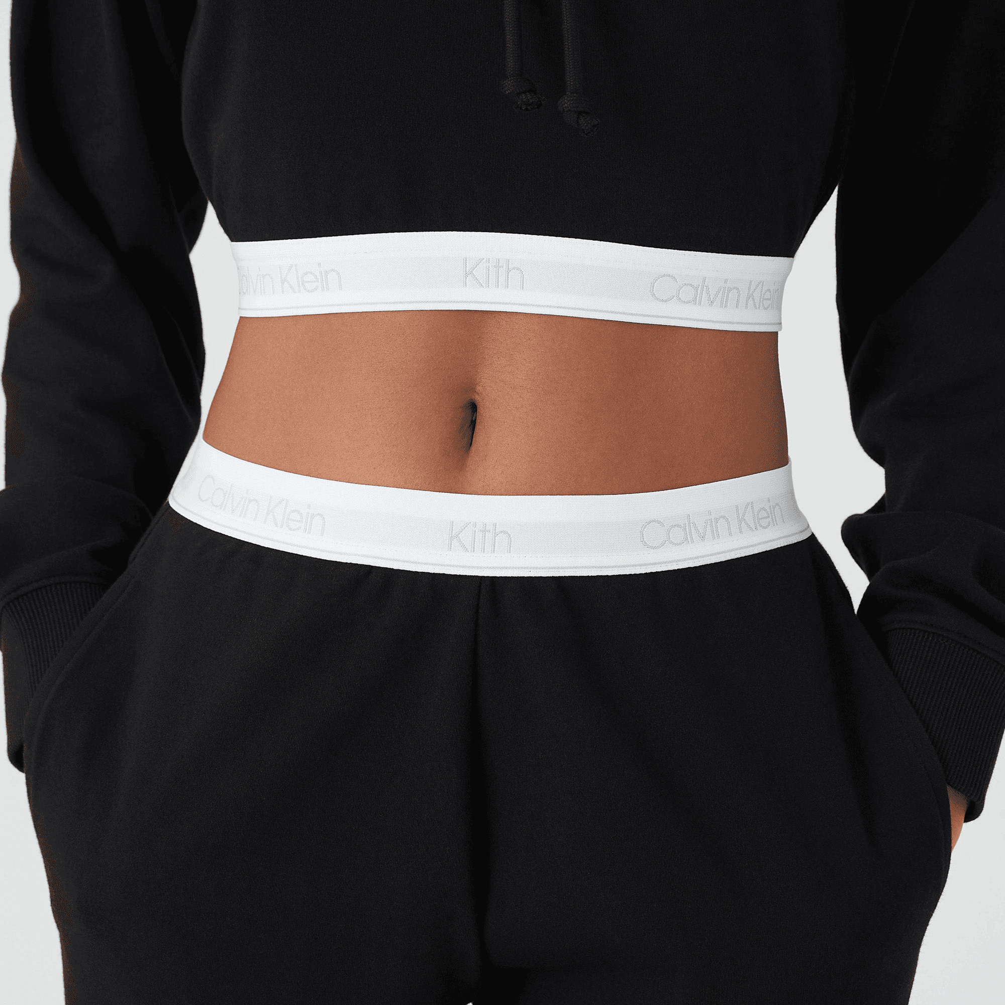 Kith Women for Calvin Klein Chelsea Sweatpant II - Black — Image 2
