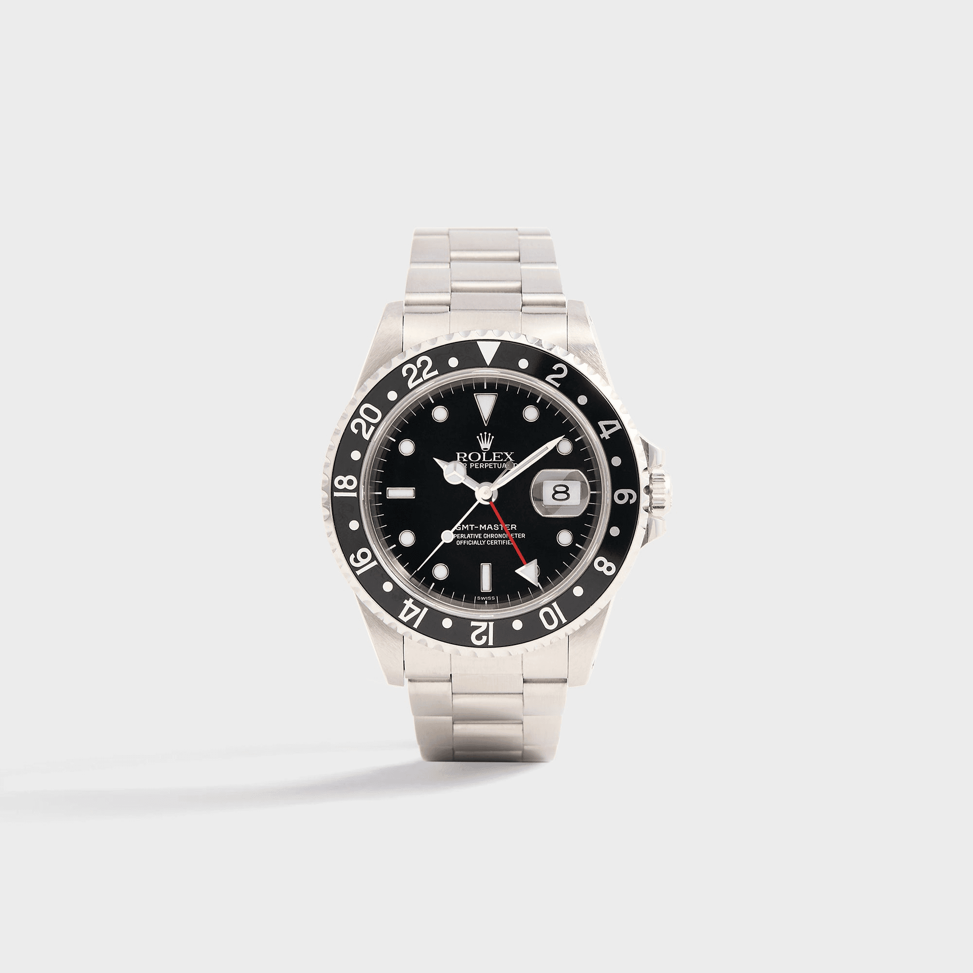 Wind Vintage Rolex GMT-Master Reference 16700 with Black Insert - Black / Silver