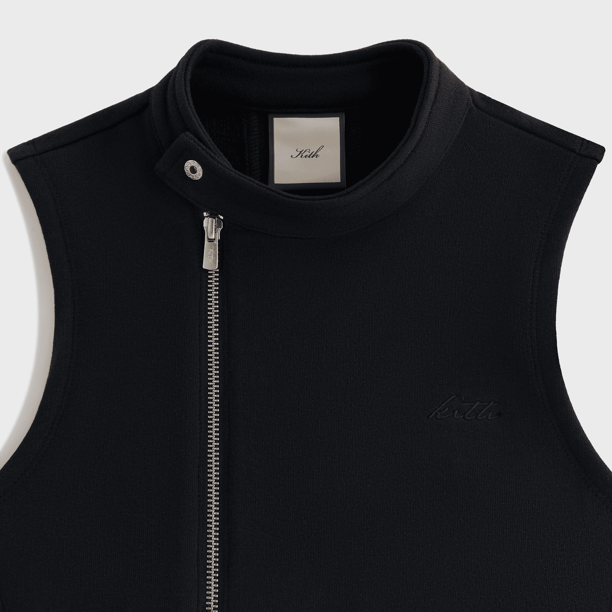 Kith Women Wrena Fleece Shell Tank - Black — Image 3