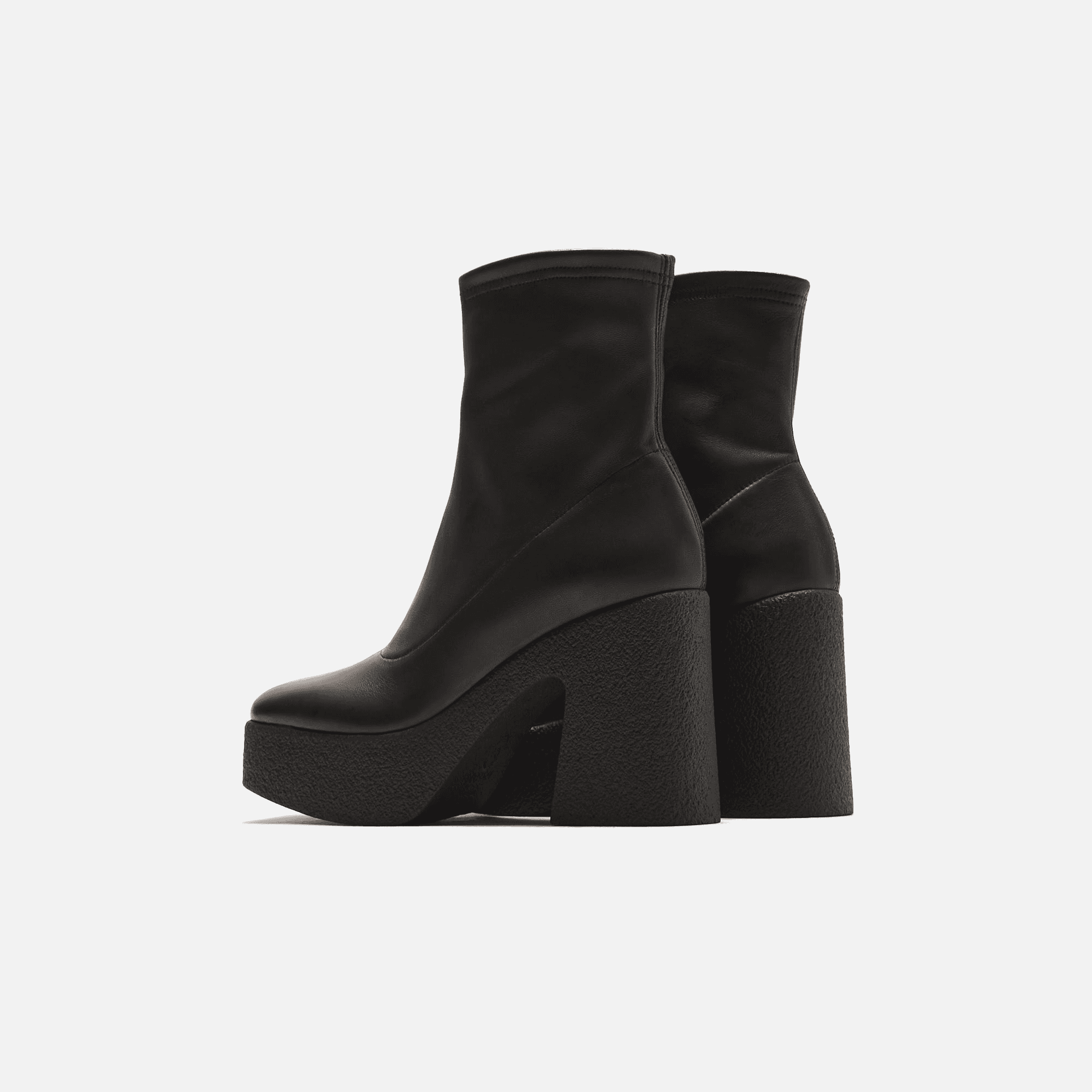 Brother Vellies WMNS Empire Platform Leather Boot - Midnight — Image 4