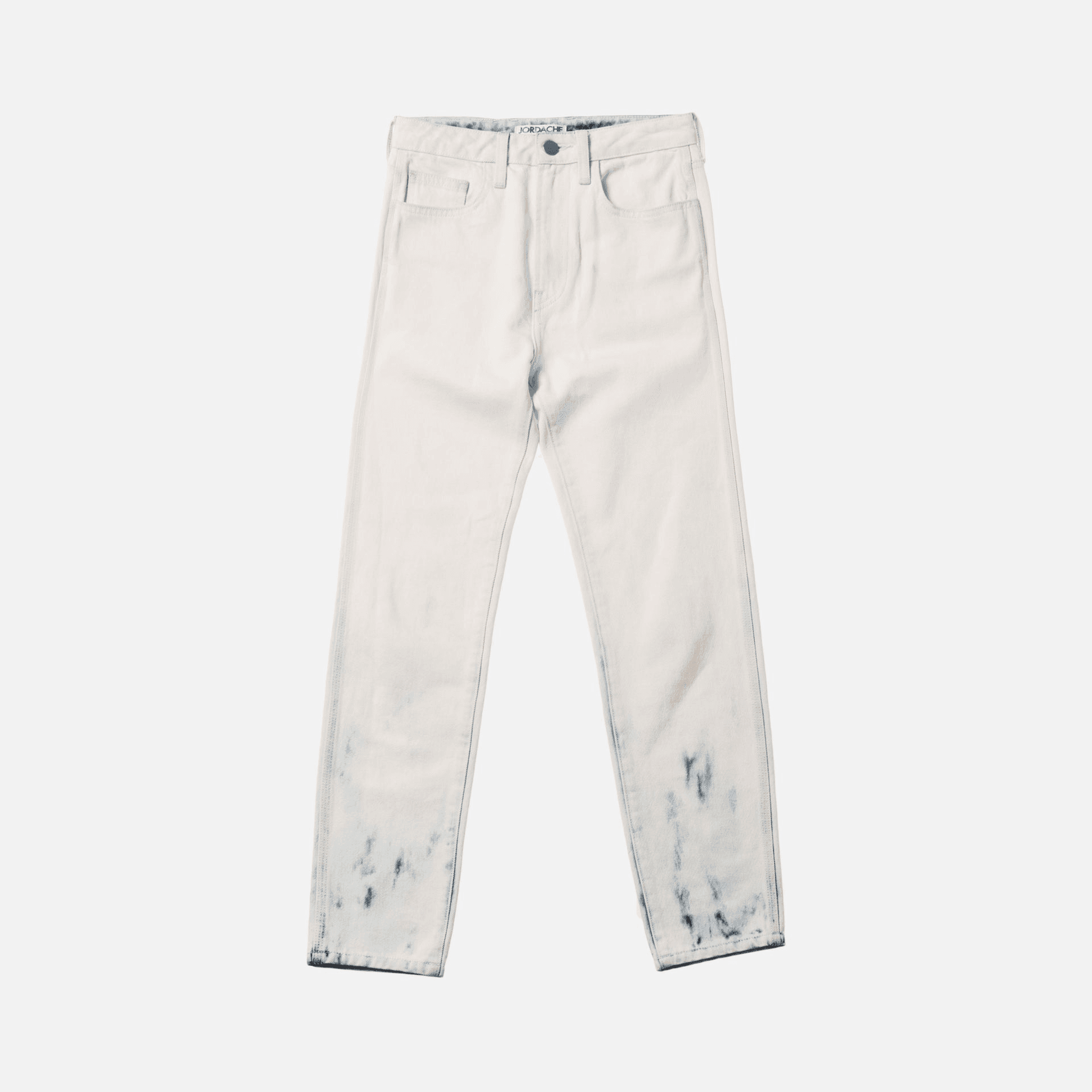 Jordache High Rise Slim Pant -  Rinse & Bleach — Image 2