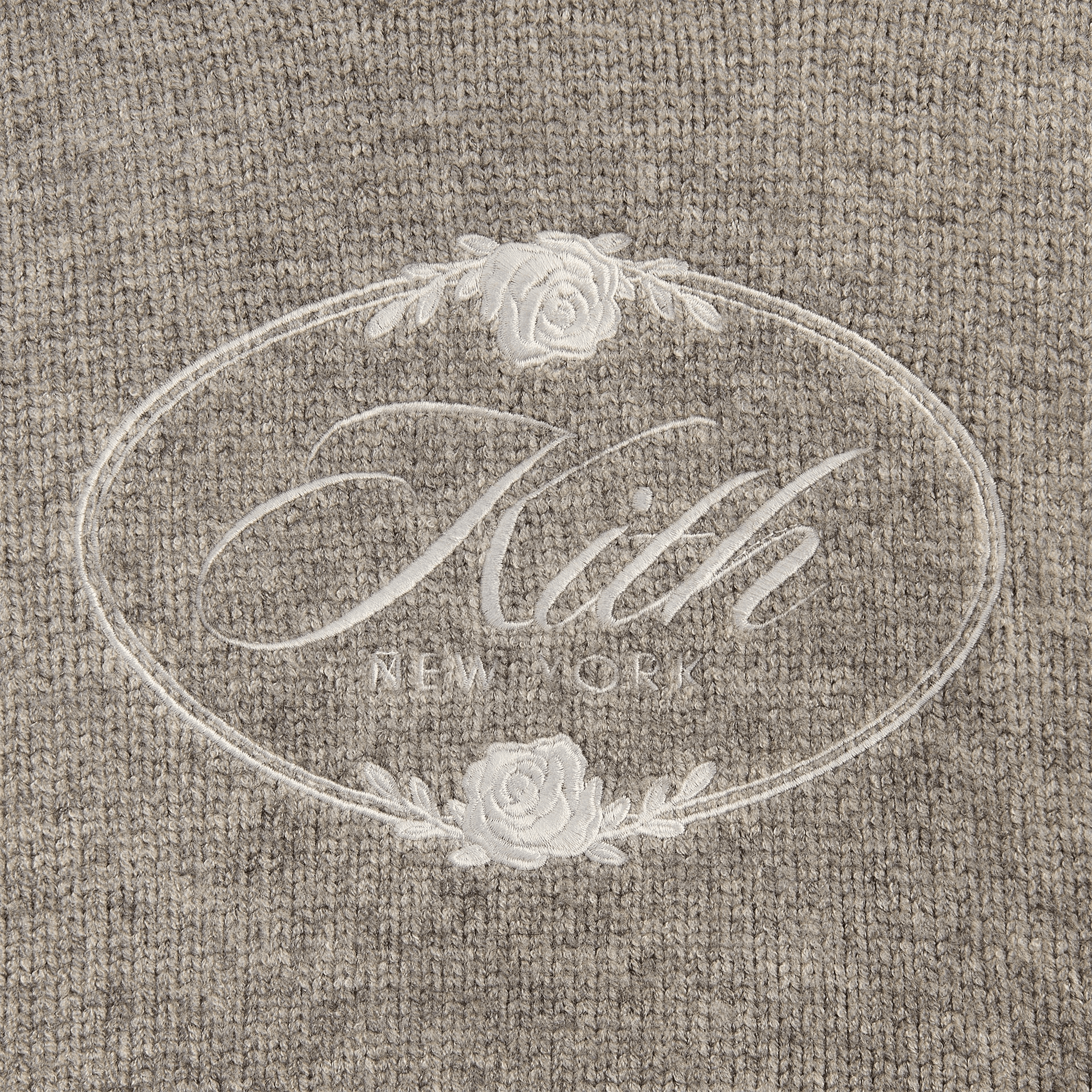 Kith Kids Cropped Celyse Sweater Hoodie - Graphite — Image 2