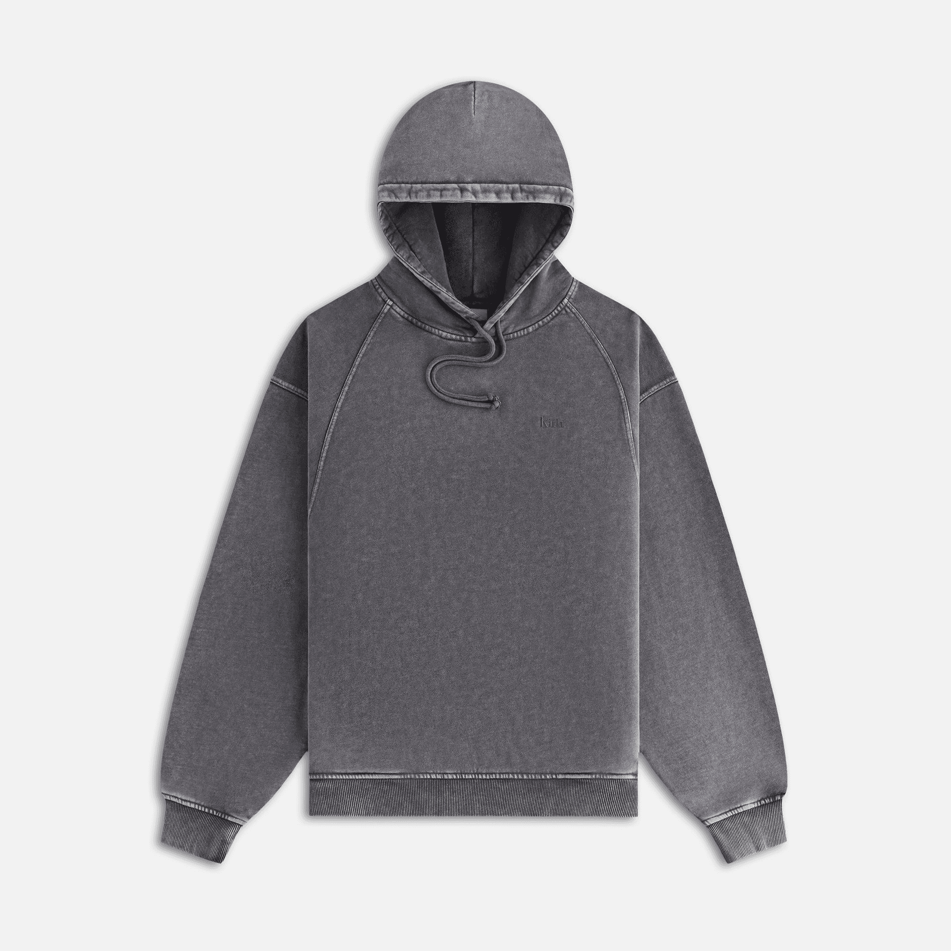 Kith Women Maverick Sueded Hoodie - Black — Image 6