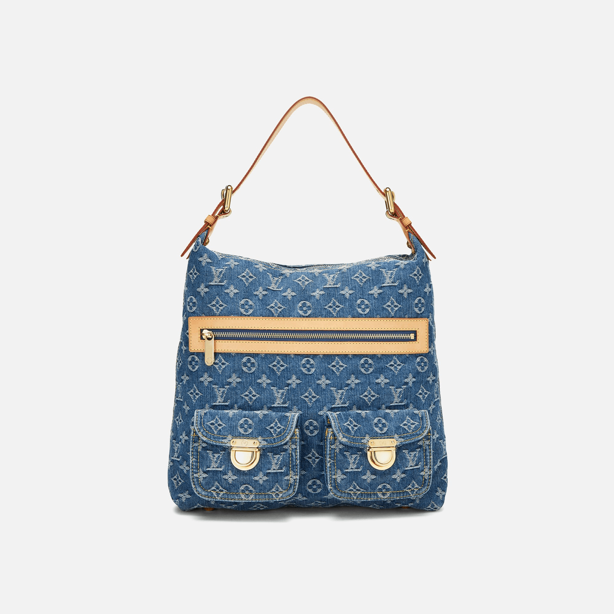 WGACA Louis Vuitton Baggy GM - Blue Denim