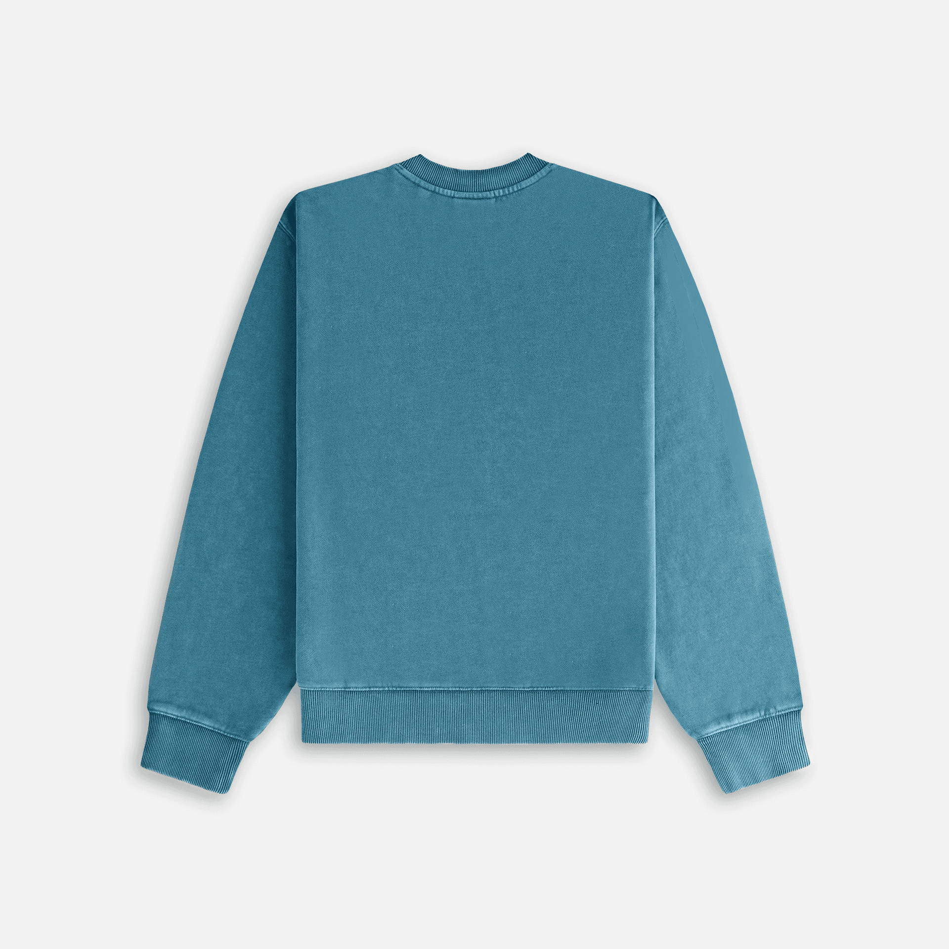 Kith Women Ashwin Sueded Crewneck - Anchor — Image 5