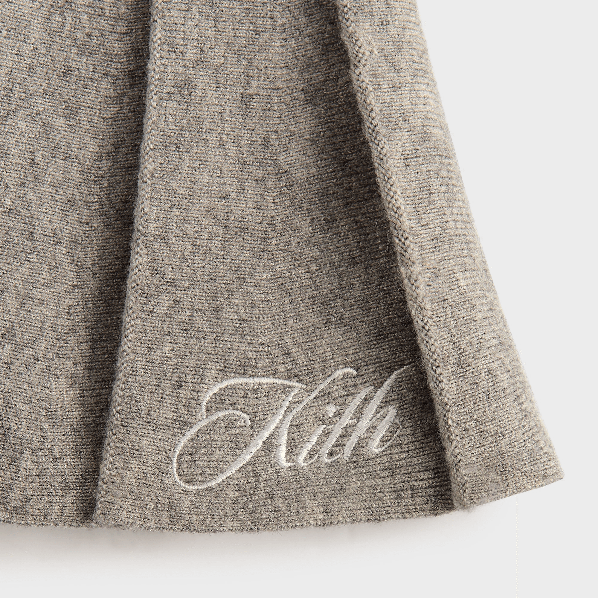 Kith Baby Pleated Sweater Skort - Graphite — Image 3