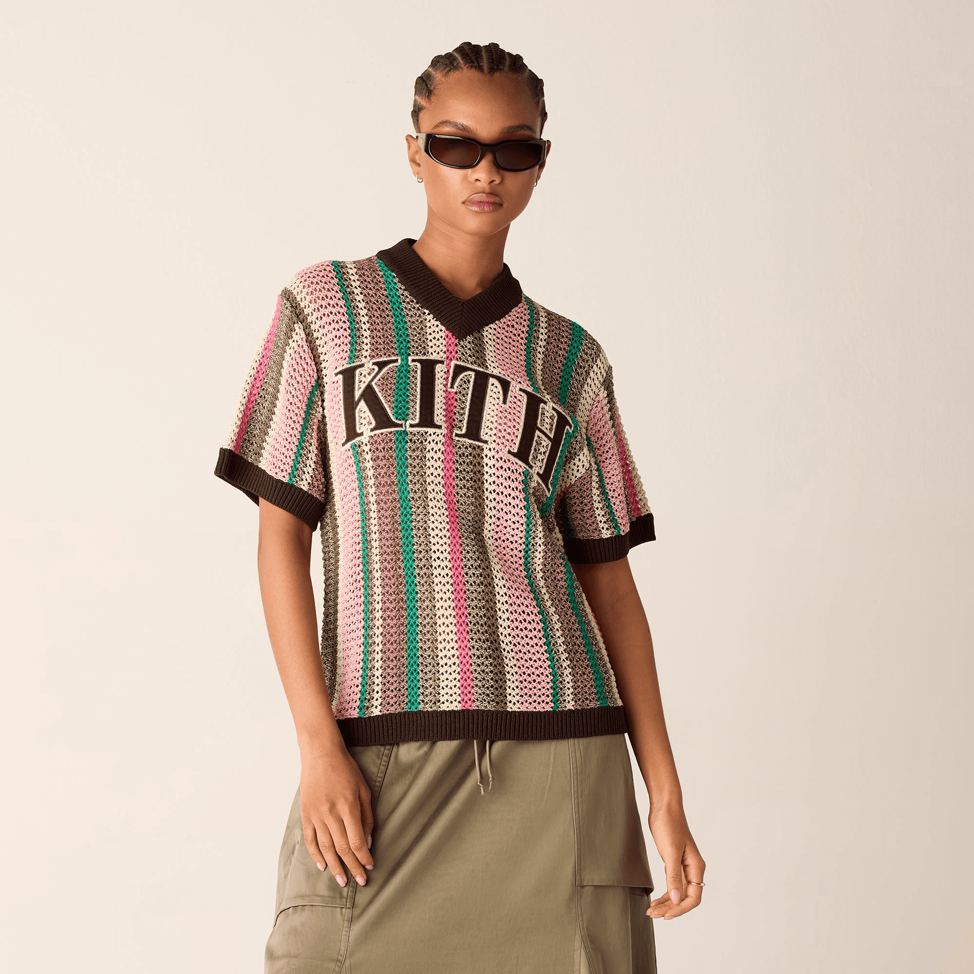 Kith Women Spencer II Crochet Jersey - Protea — Image 5