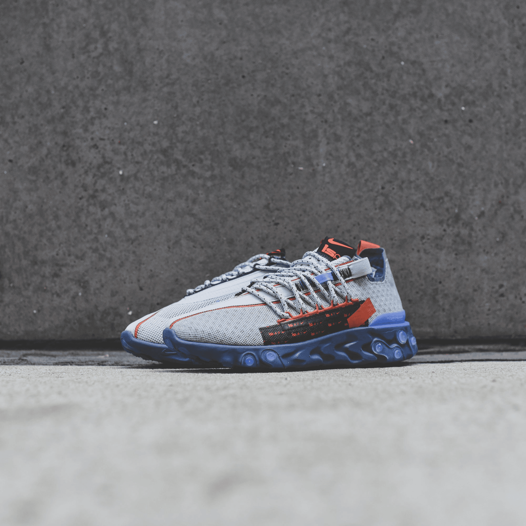 Nike React ISPA - Wolf Grey / Sapphire / Dusty Peach — Image 5
