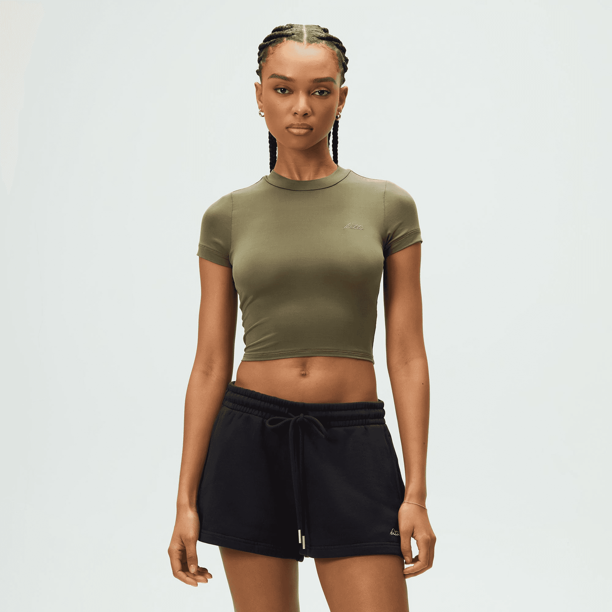 Kith Women Mulberry III Cupro Tee - Canopy — Image 4