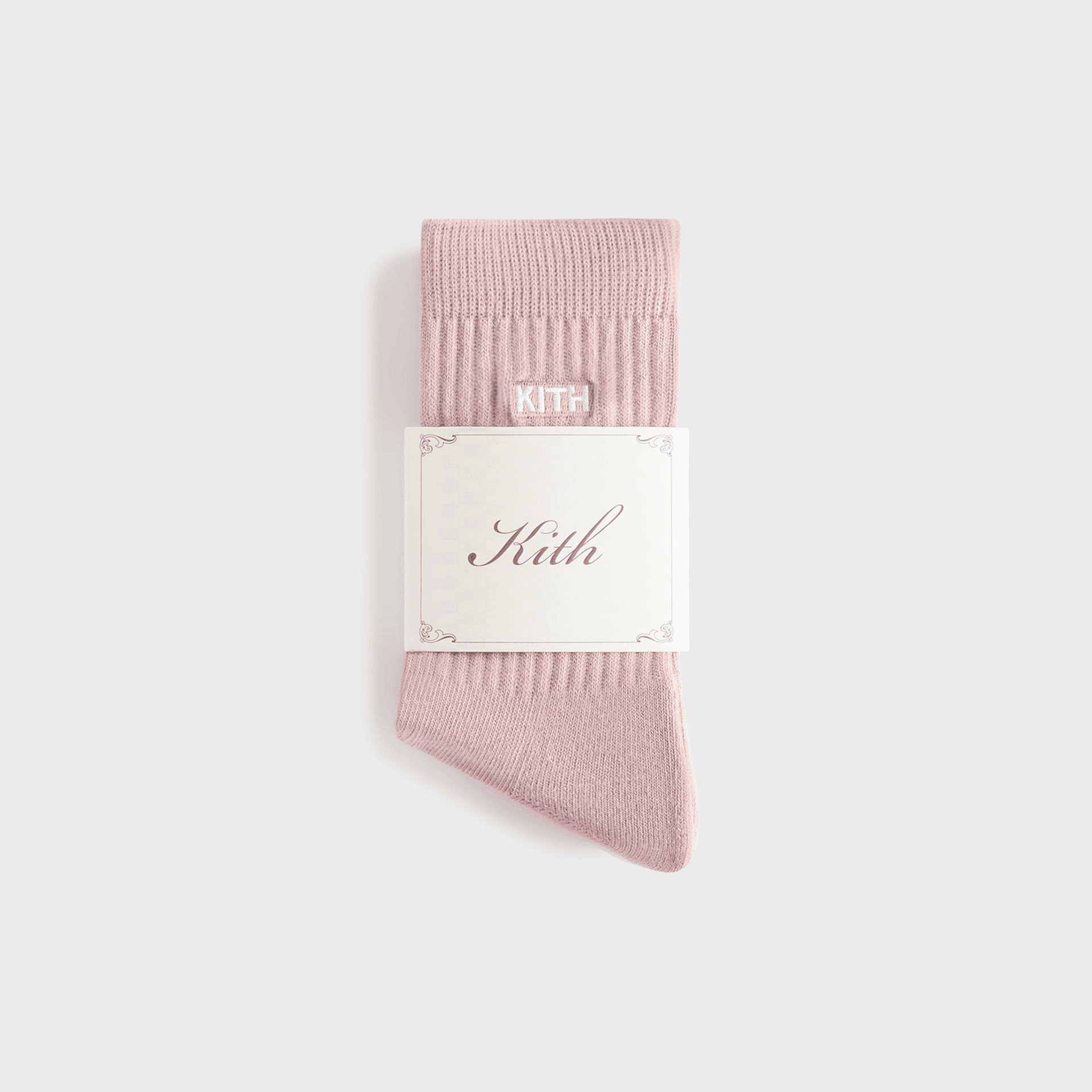 Kith Kids Classic Crew Socks - Dusty Quartz — Image 4
