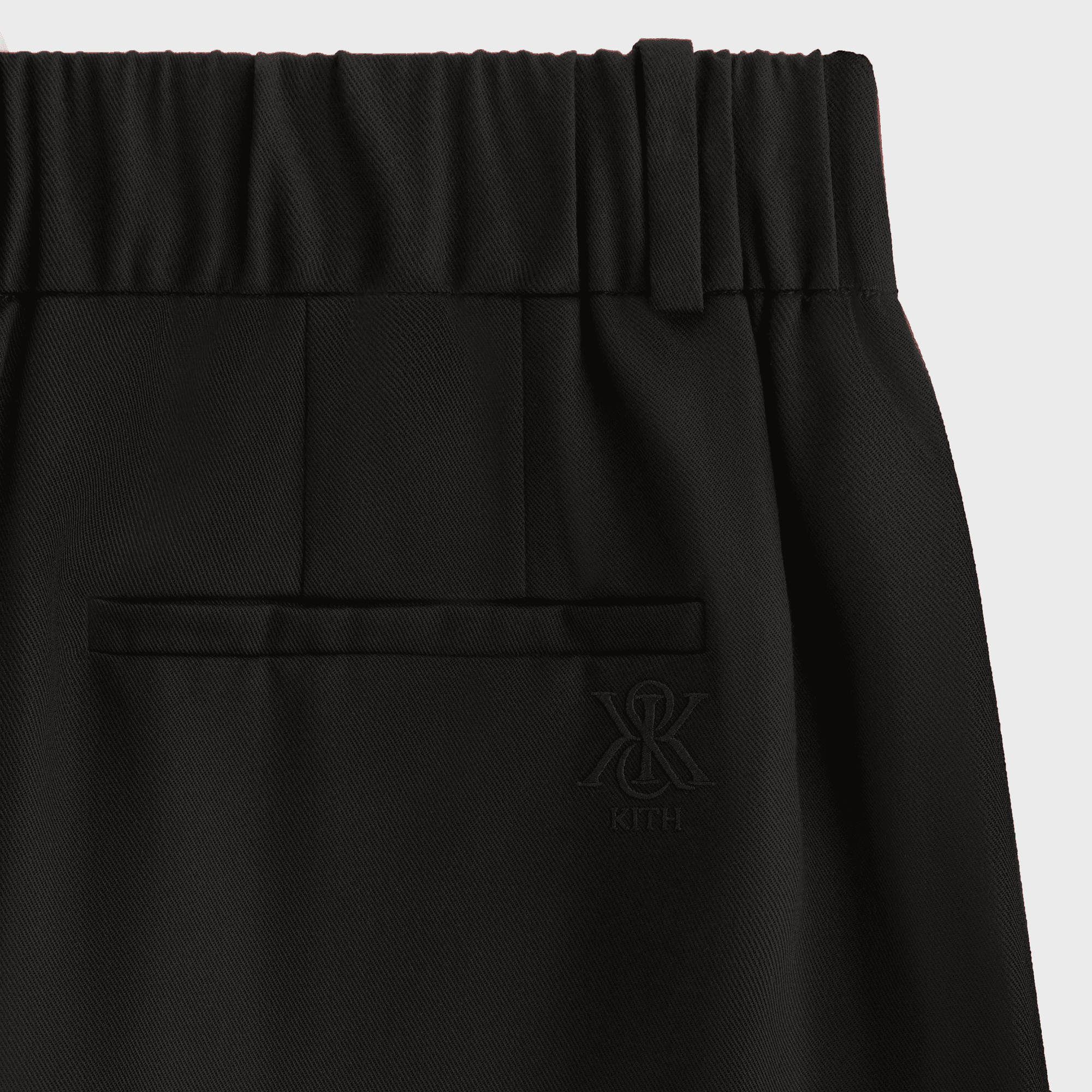 Kith Women Kinsley Pleated Trouser - Black — Image 2
