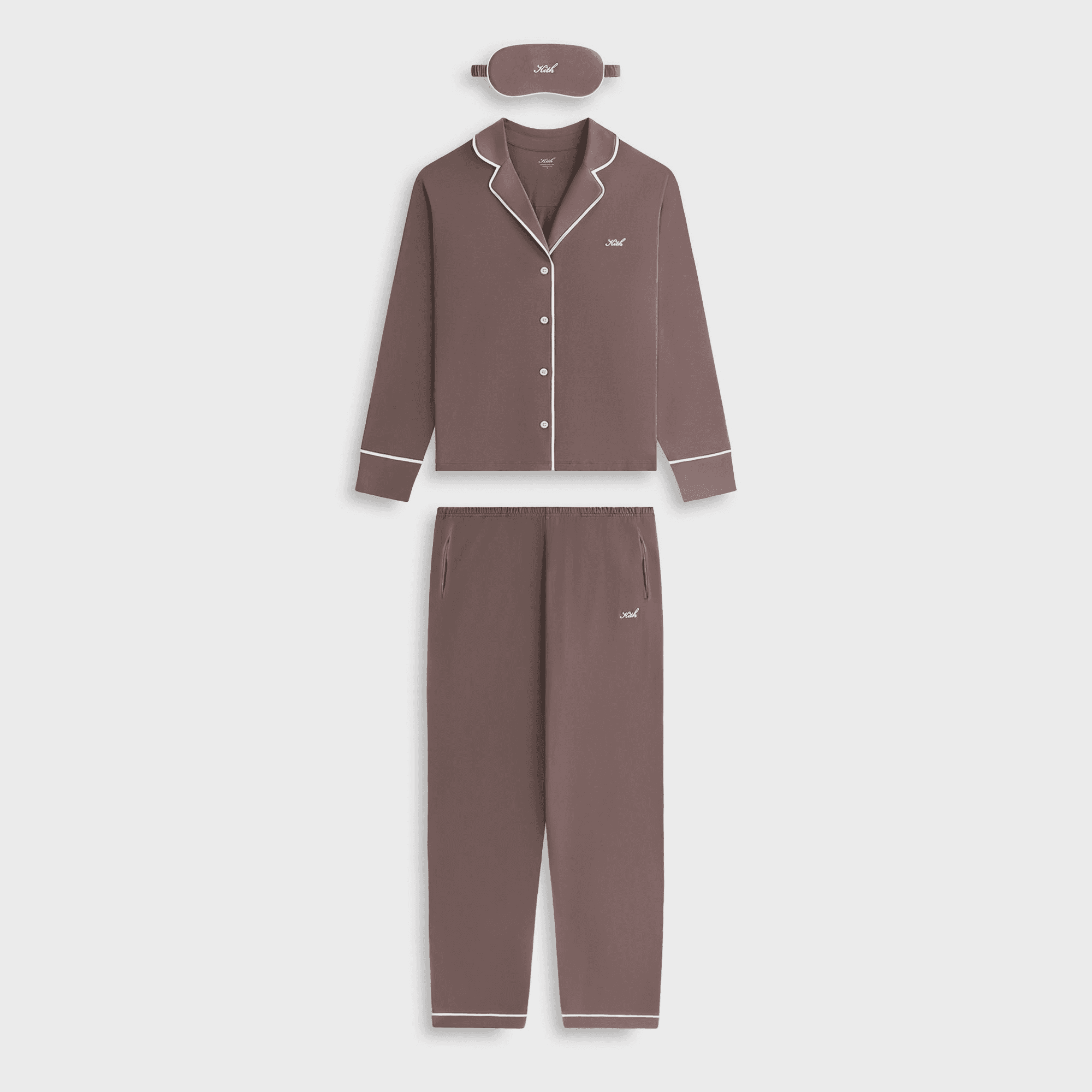 Kith Women Pajama Set - Aubergine
