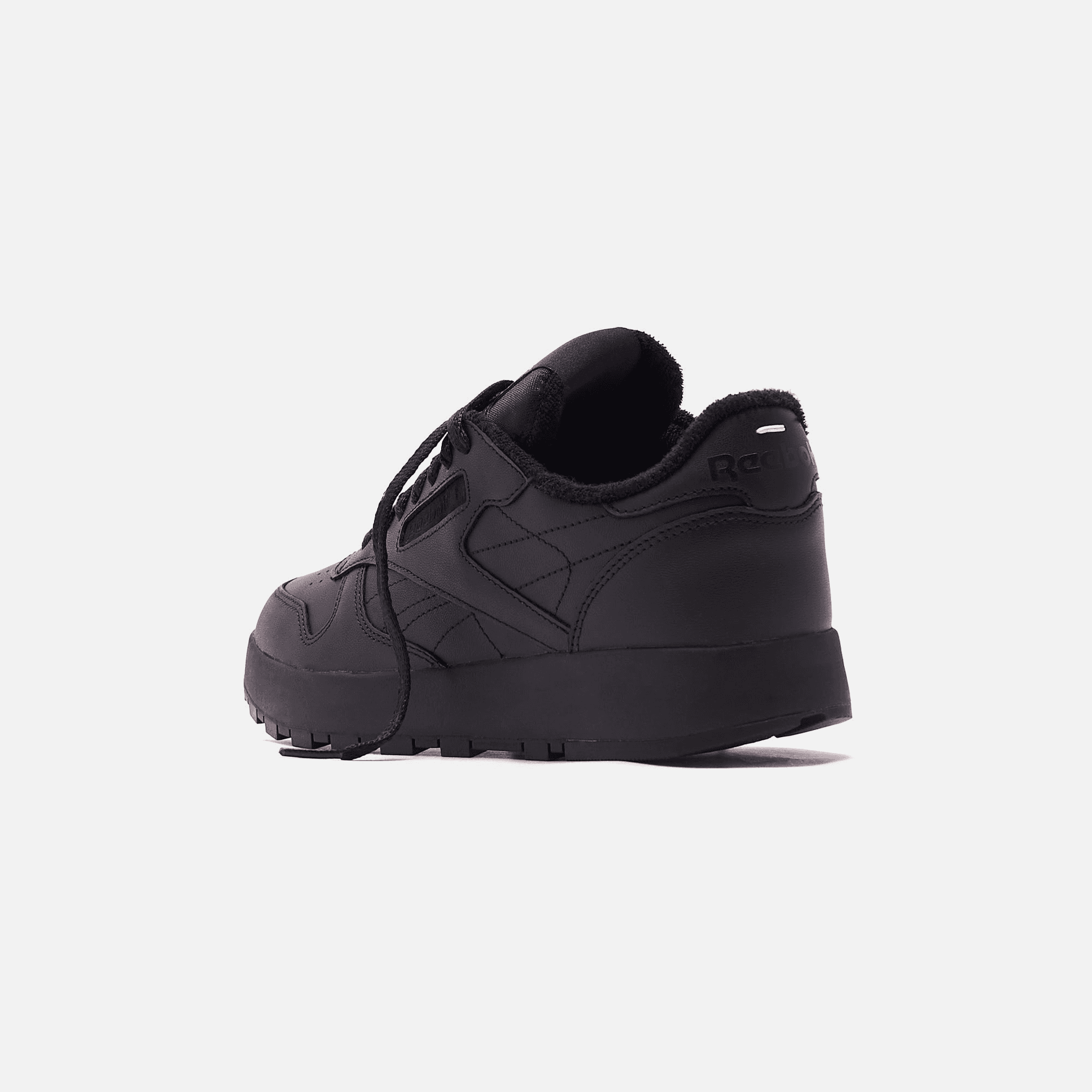 Reebok x Margiela Classic Leather Tabi - Black — Image 4