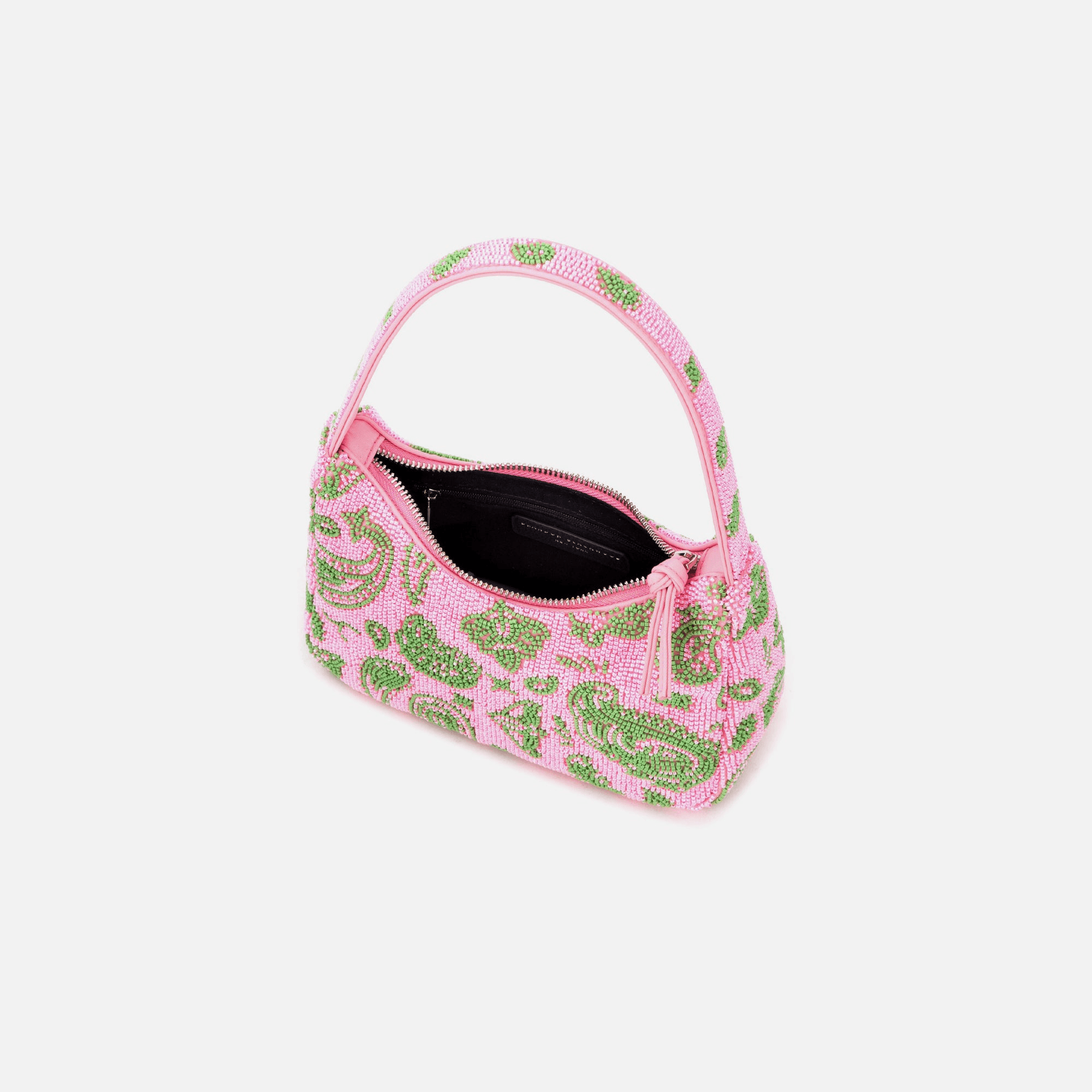 Brandon Blackwood Paisley Beaded Syls - Pink — Image 2