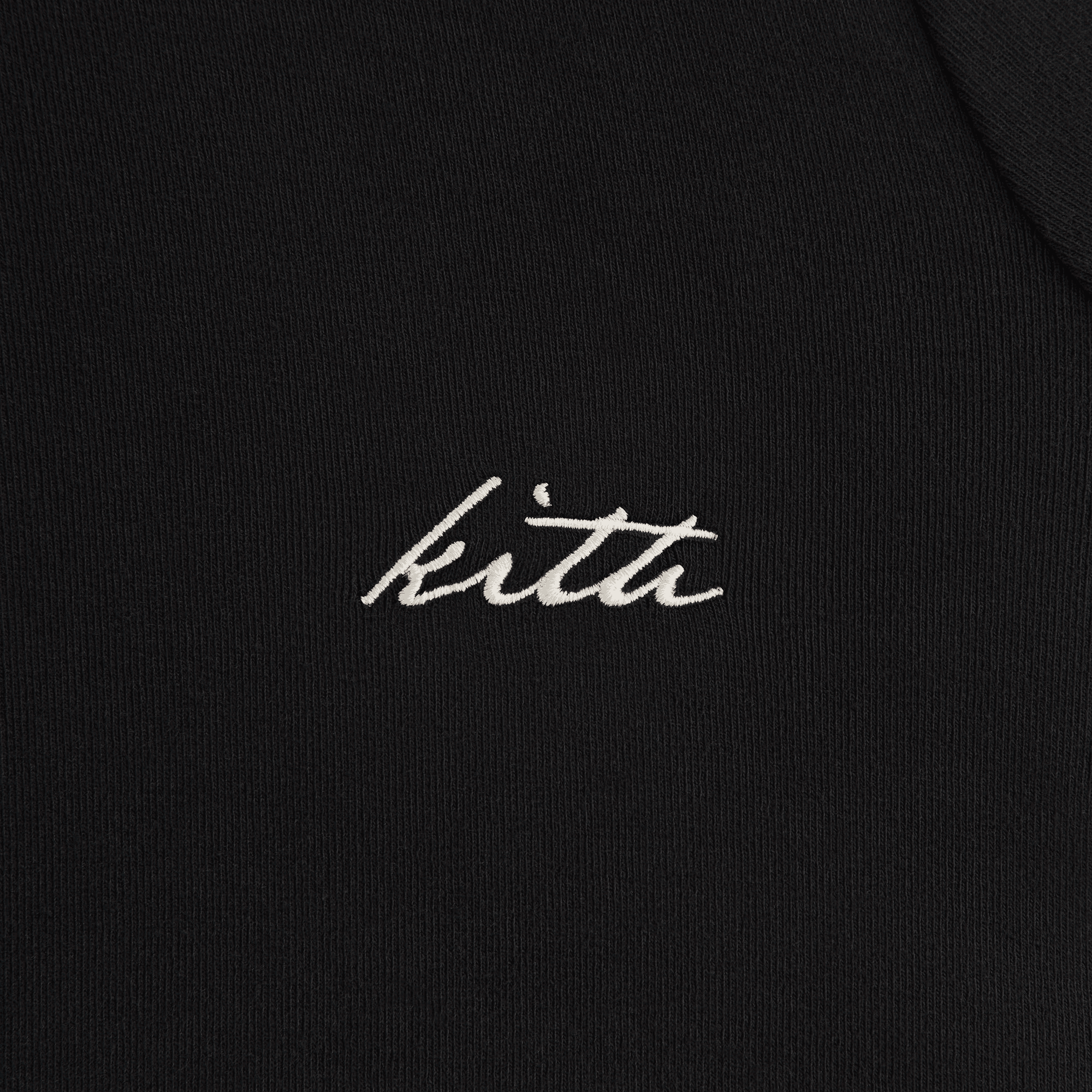 Lisa for Kith Women Sofi Ruched Hoodie - Black — Image 2