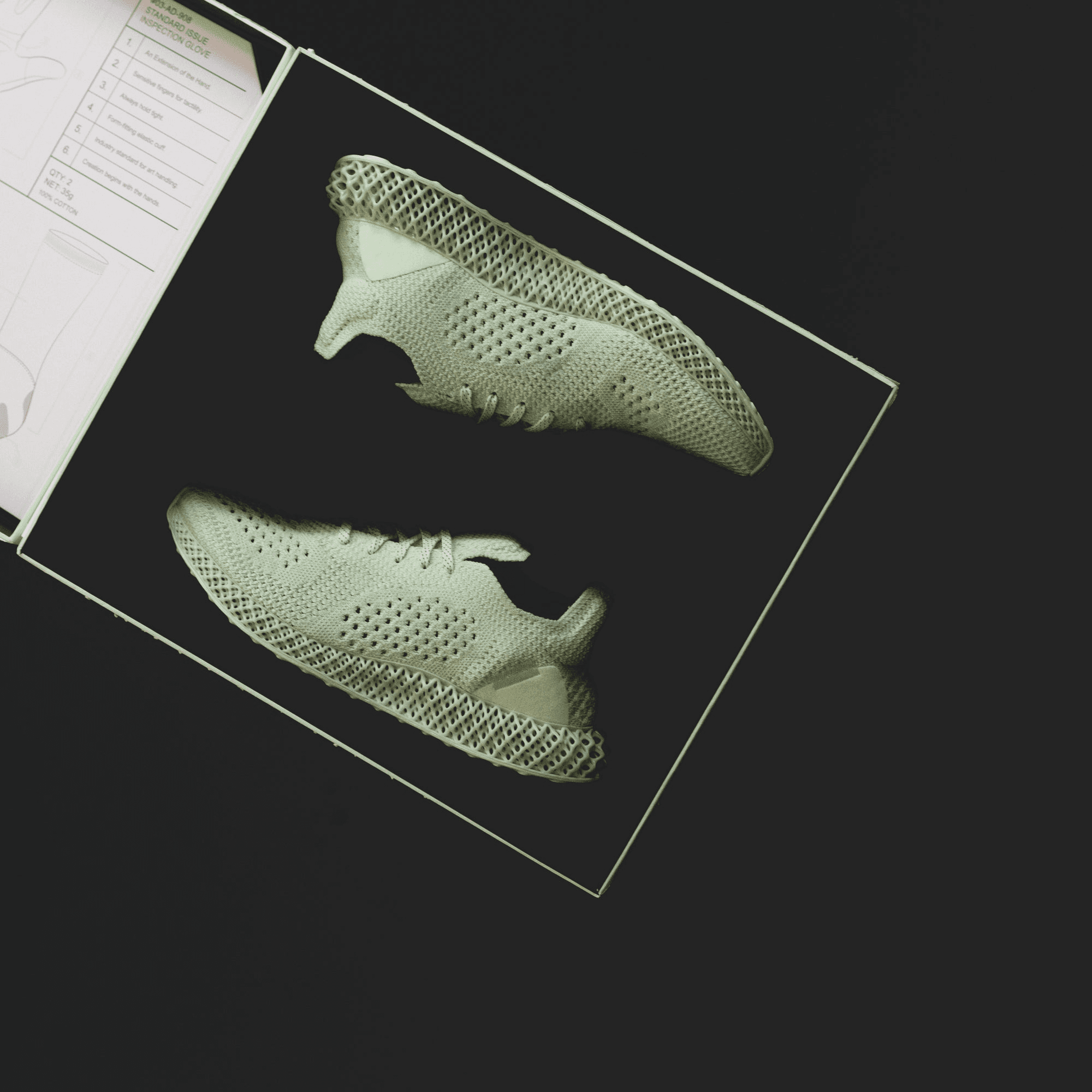 adidas x Daniel Arsham Future Runner 4D - Aero Green — Image 6