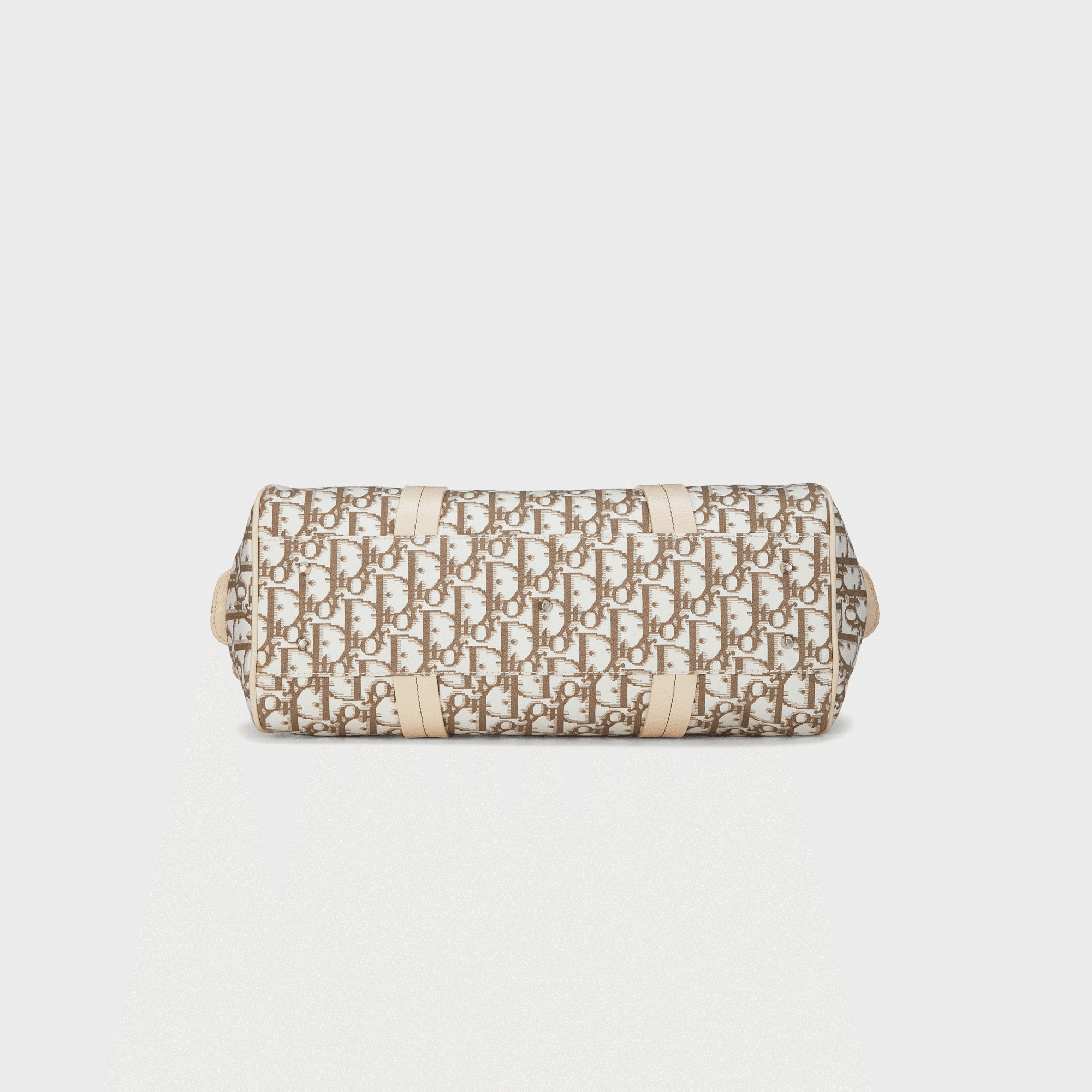 WGACA Dior Embroidered Floral Handbag Small - Beige — Image 5
